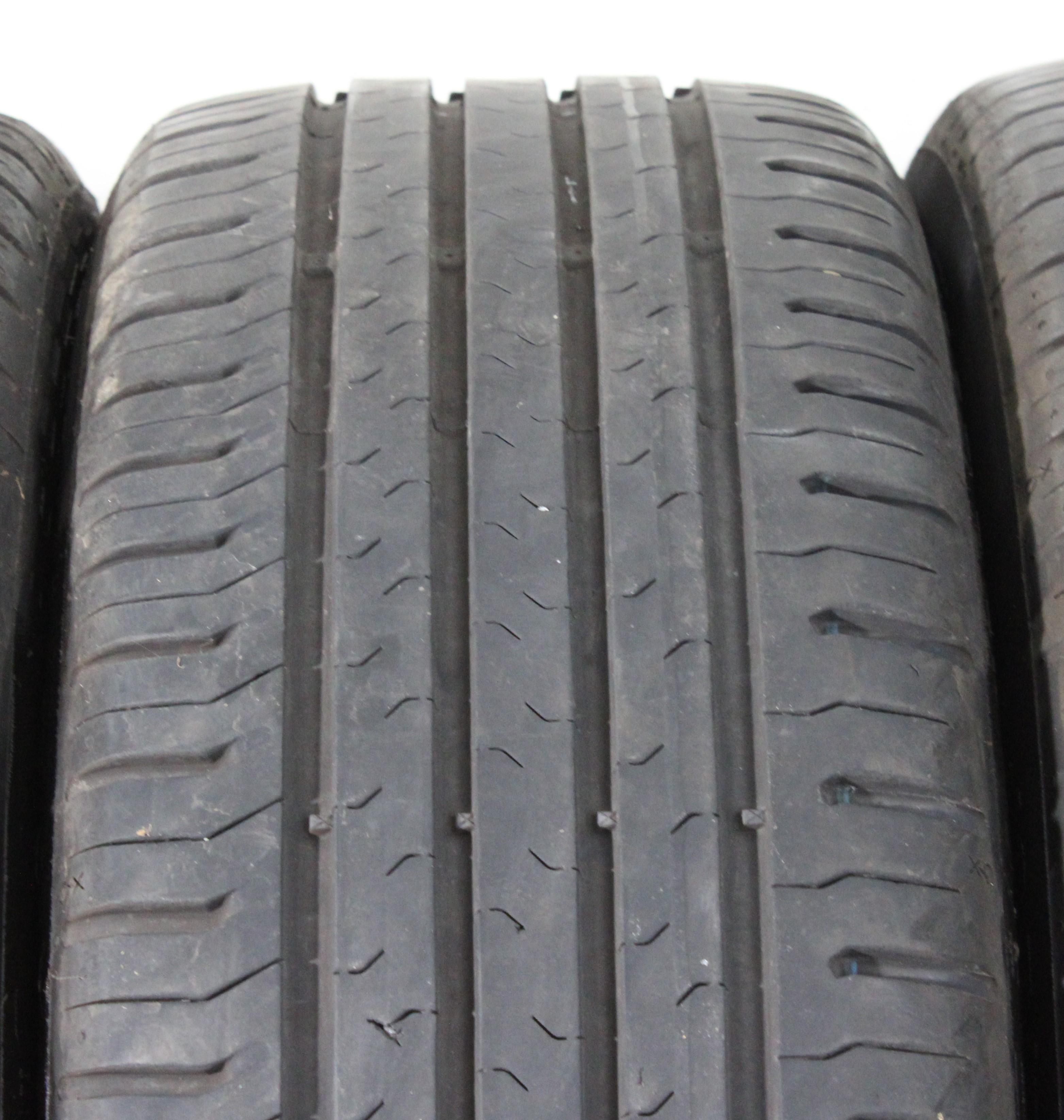 4 x 195/55R16 87H Sommerreifen Continental Eco Contact 5 3x5,5-6mm/1x6-6,5mm 3x2017/1x2019