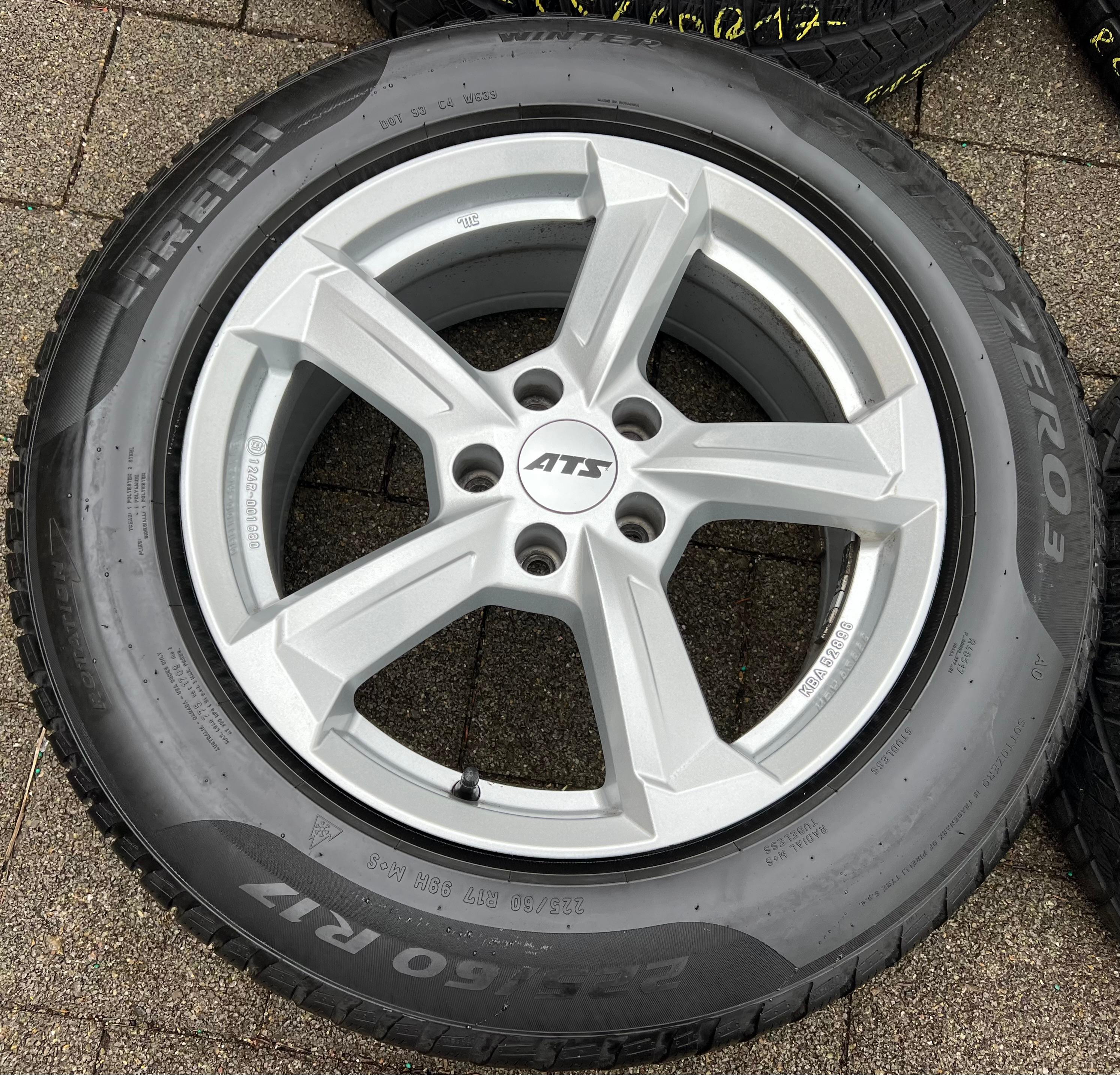 4 ALU WINTERRÄDER AUDI A6 C8 F2 225/60R17 99H PIRELLI 2021 FREIHAUS