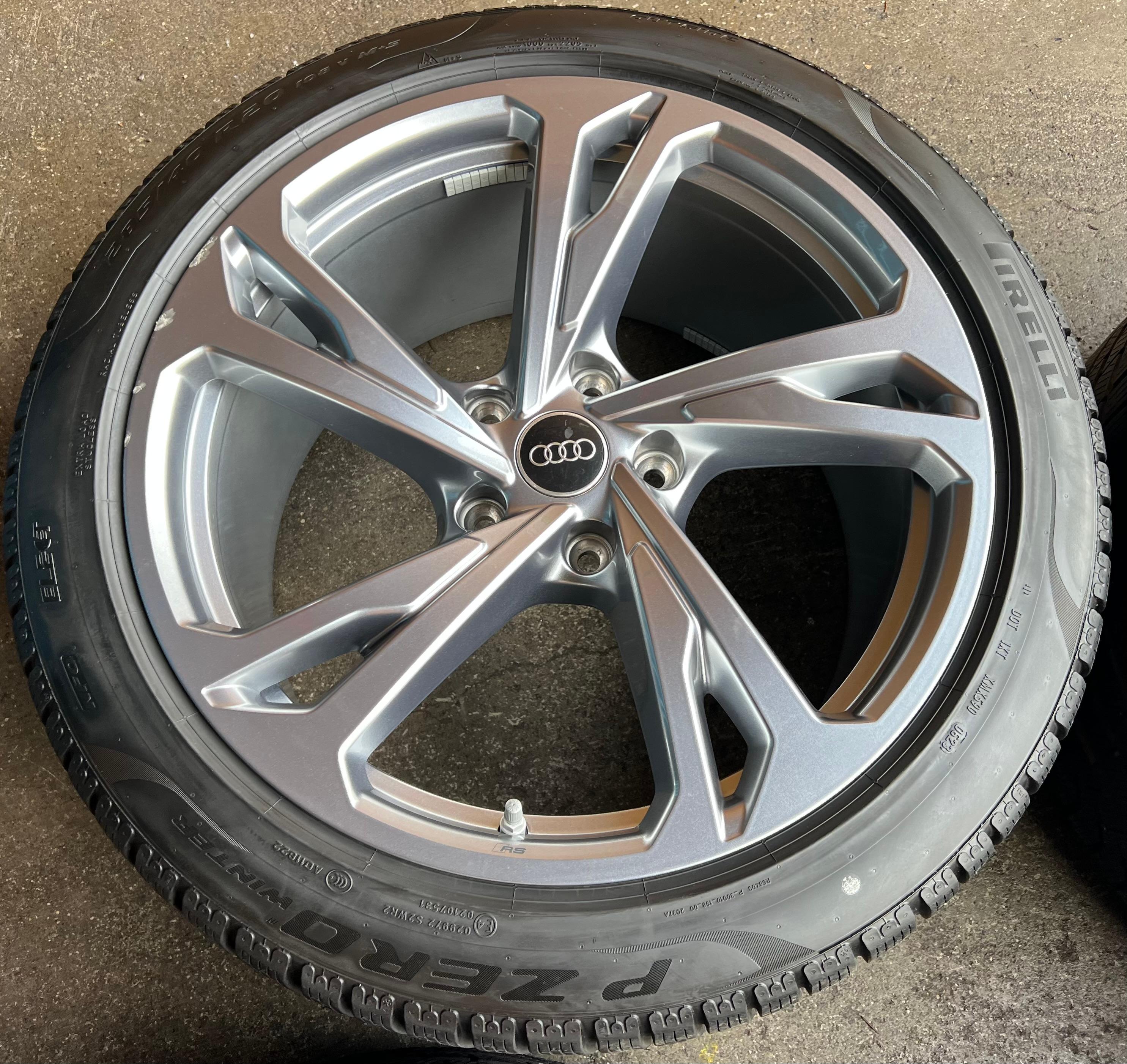 4 ORIGINAL 20" ALUFELGEN AUDI E-TRON GT RS 4J3601025AN 4J3601025AP RDKS