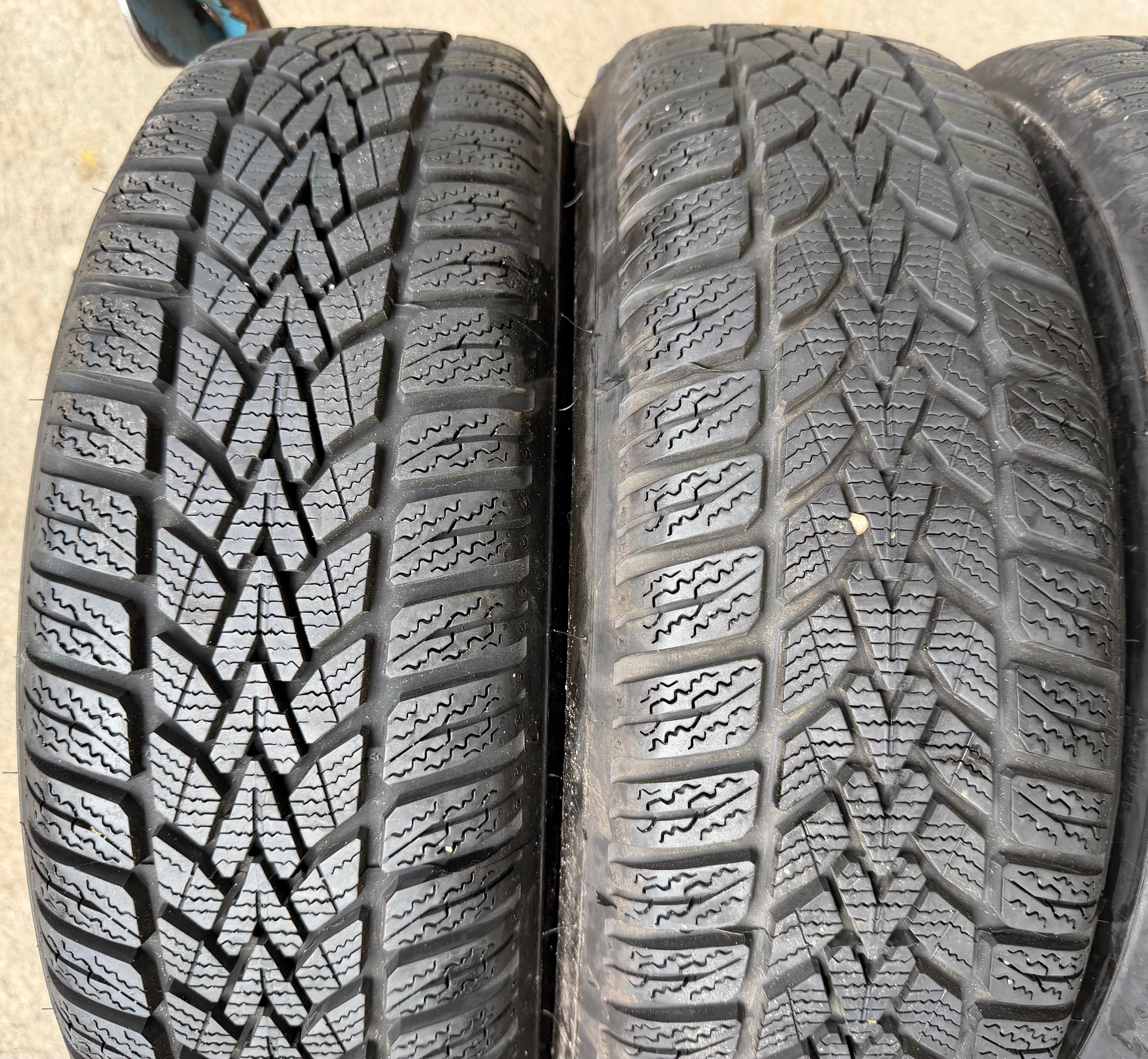 4 Original Winterräder Smart 453 165/65R15 81T 185/60R15 84T Dunlop RDKS