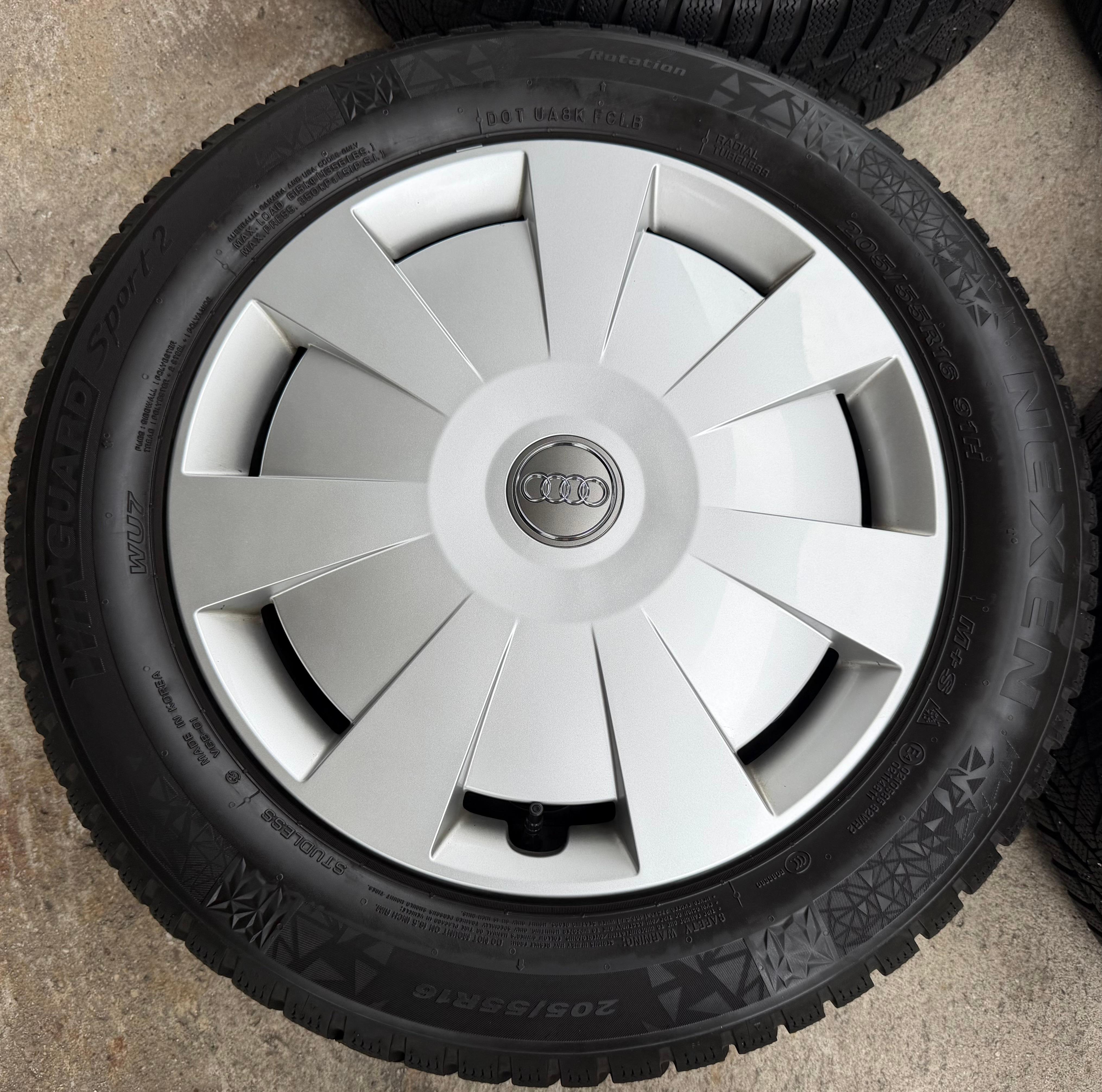 4 Winterräder Audi A3 8V Sportback Cabrio  205/55R16 91H Nexen 8V0601027A 2023