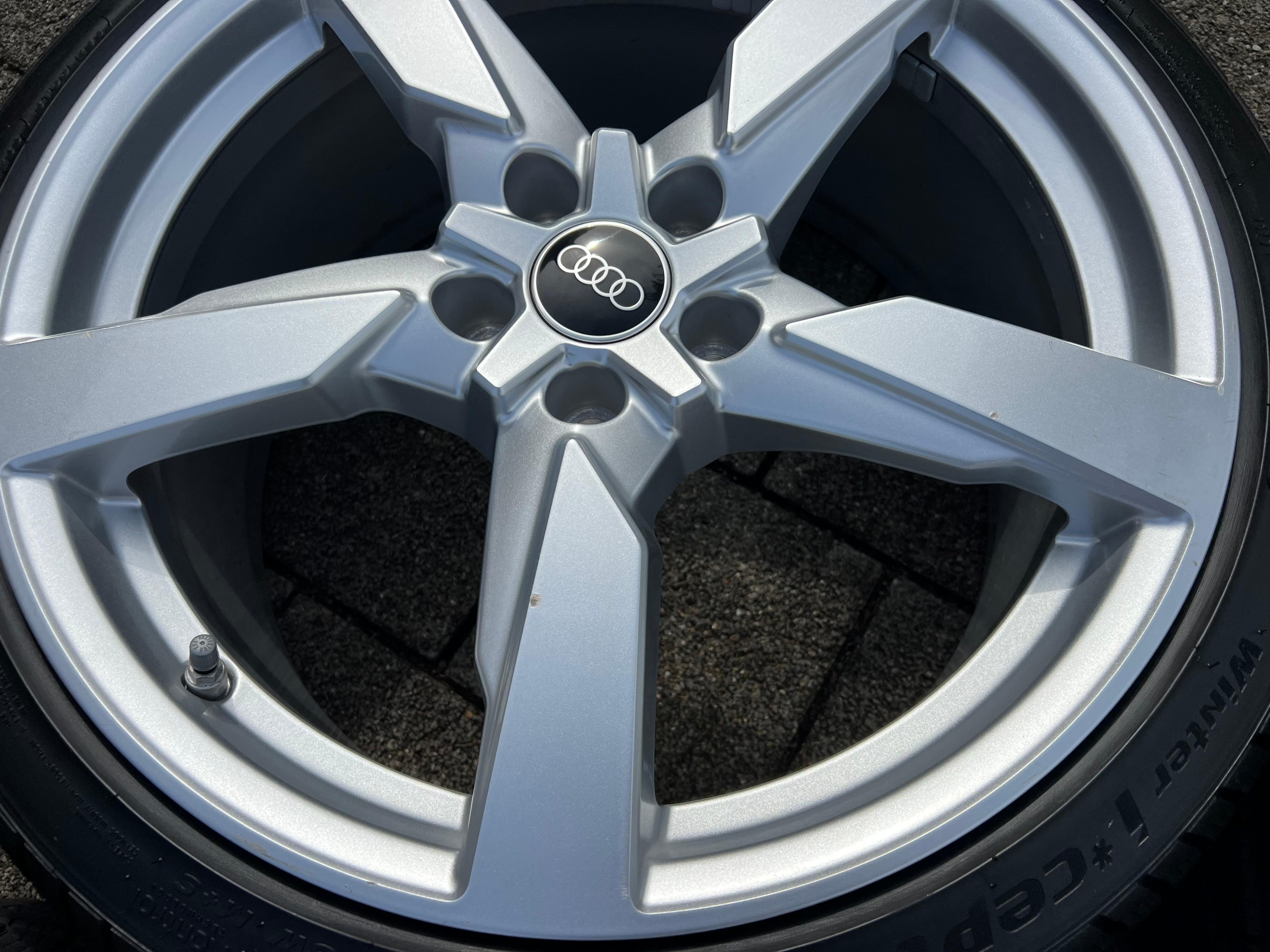 4 ORIGINELE 19" ALUMINIUM WINTERWIELEN AUDI TT TTS 8S 8S0601025AA 245/35R19 93W GRATIS LEVERING