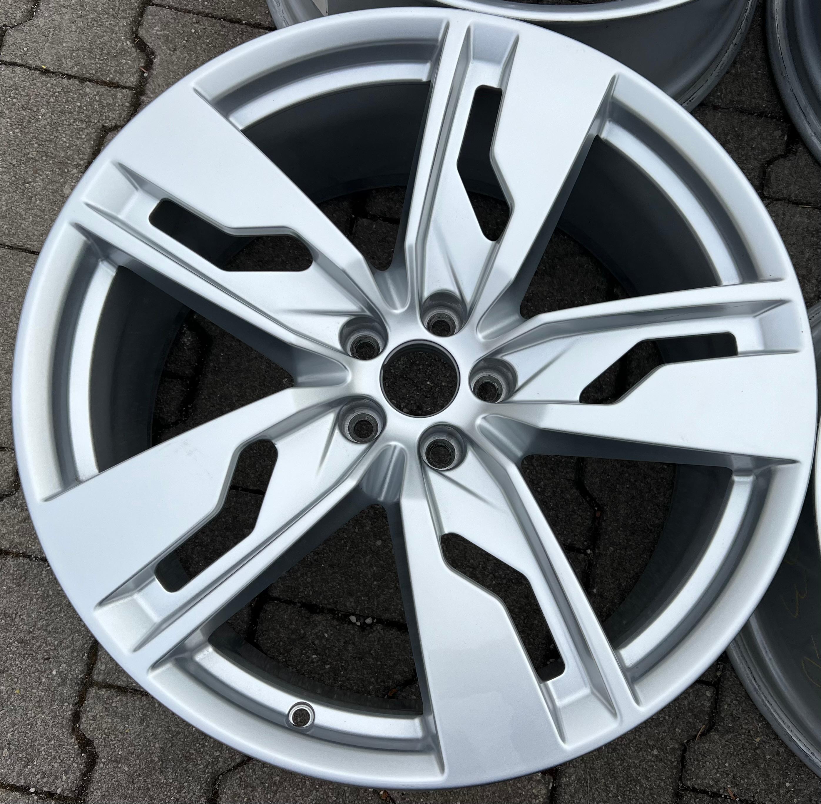 4 ORIGINAL 21" ALUFELGEN AUDI Q7 4M 4M0601025K 9,5x21 ET31 TOP FREIHAUS