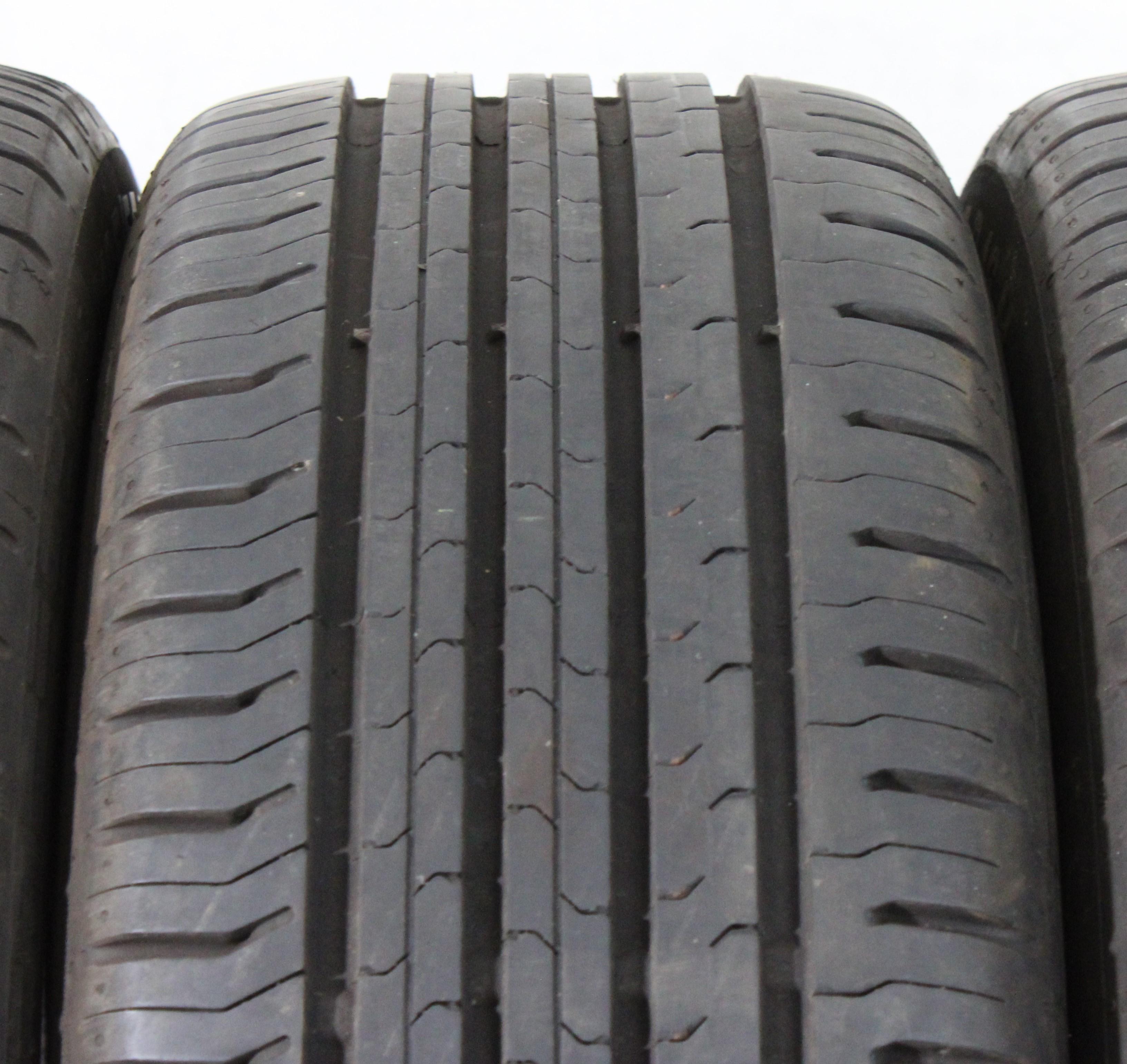 4 x 195/55R16 87H Sommerreifen Continental Eco Contact 5 2x6,5-7mm/2x7-7,5mm 2017