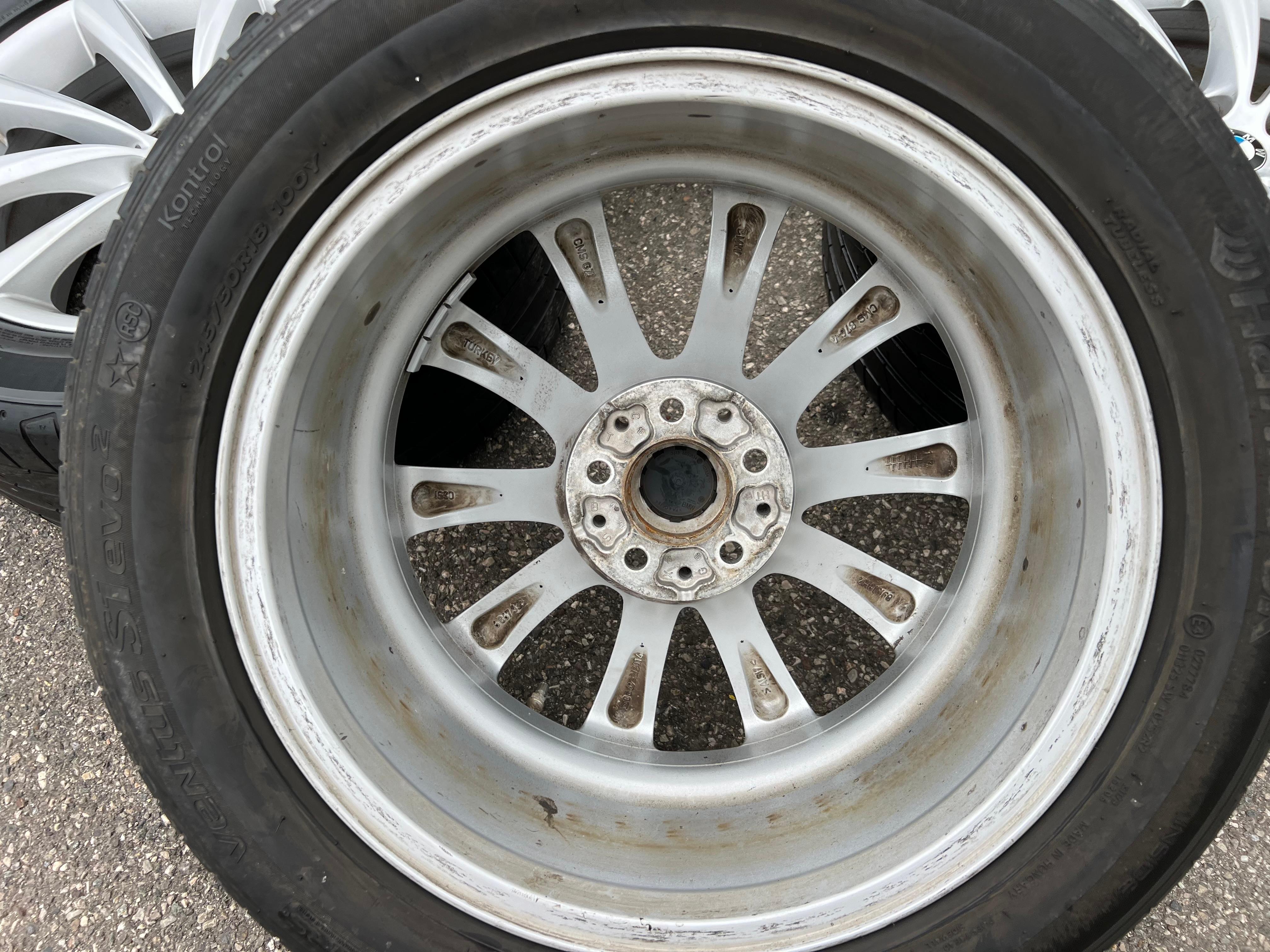 4 ROUES D'ÉTÉ 18" EN ALU BMW SÉRIE 7 G11 G12 245/50R18 100Y FRANCO DOMICILE