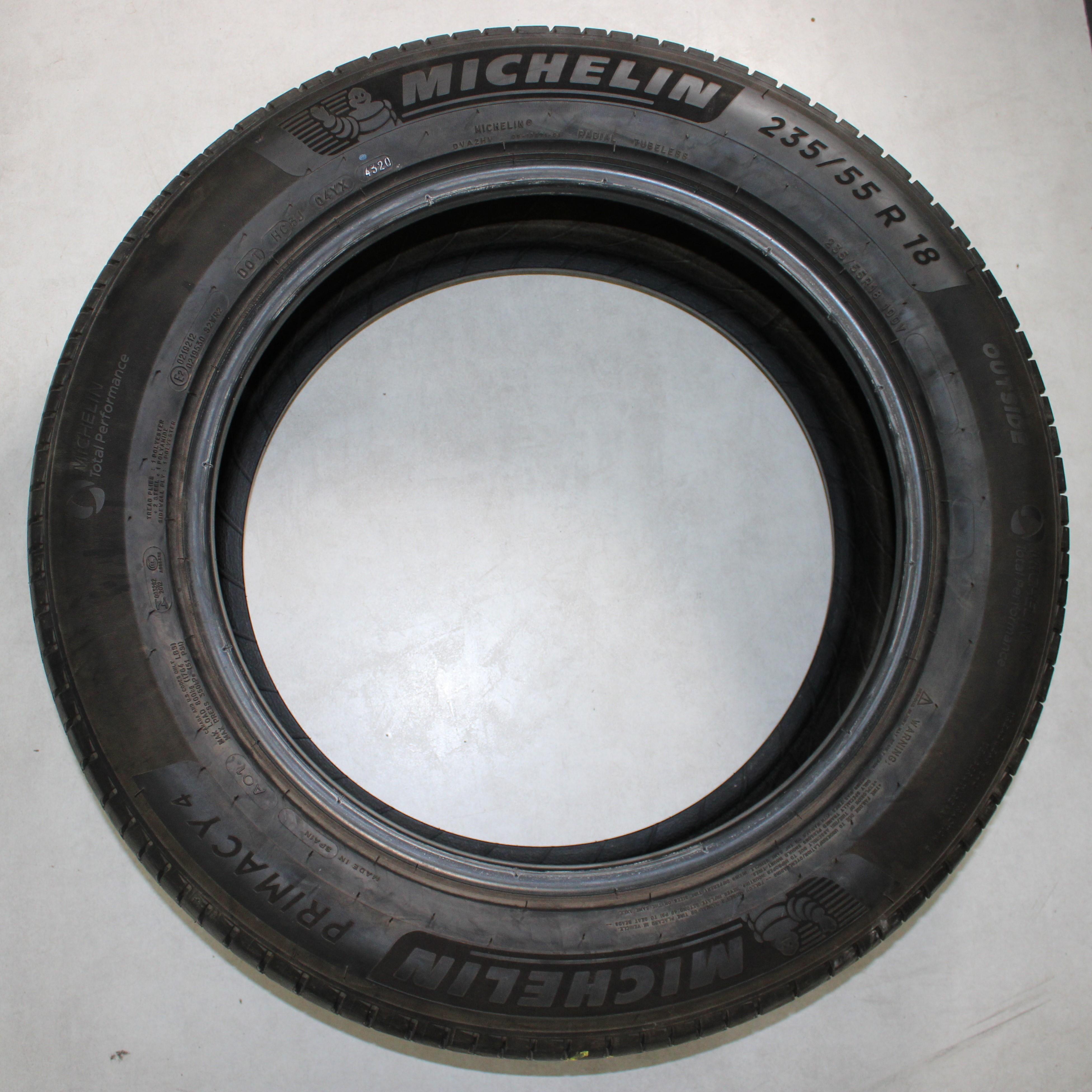 2 x 235/55R18 100V Sommerreifen Michelin Primacy 4 AO1 6mm 2020