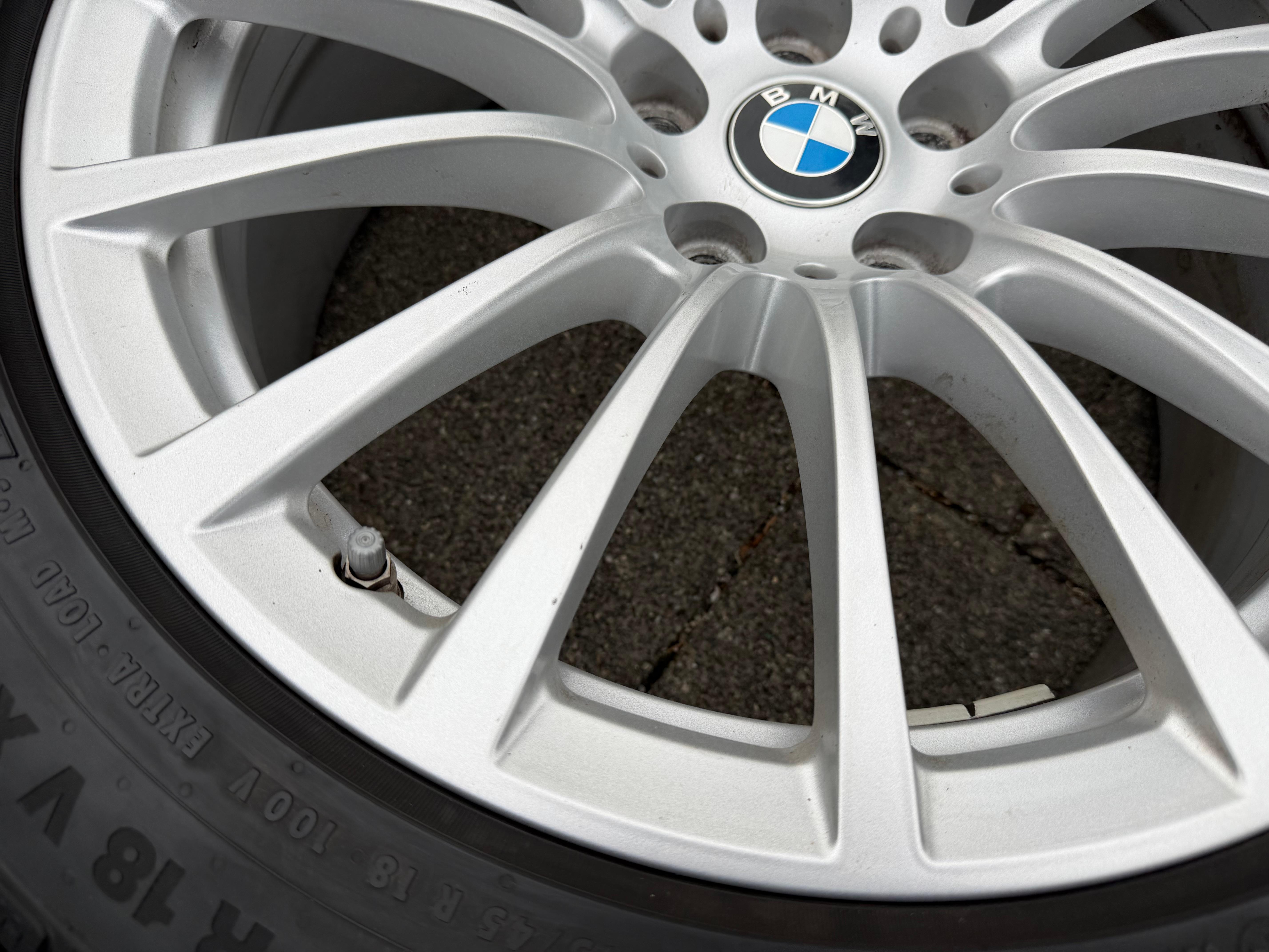 4 originele 18" lichtmetalen winterwielen BMW 5-serie G30 G31 Styling 632 Continental