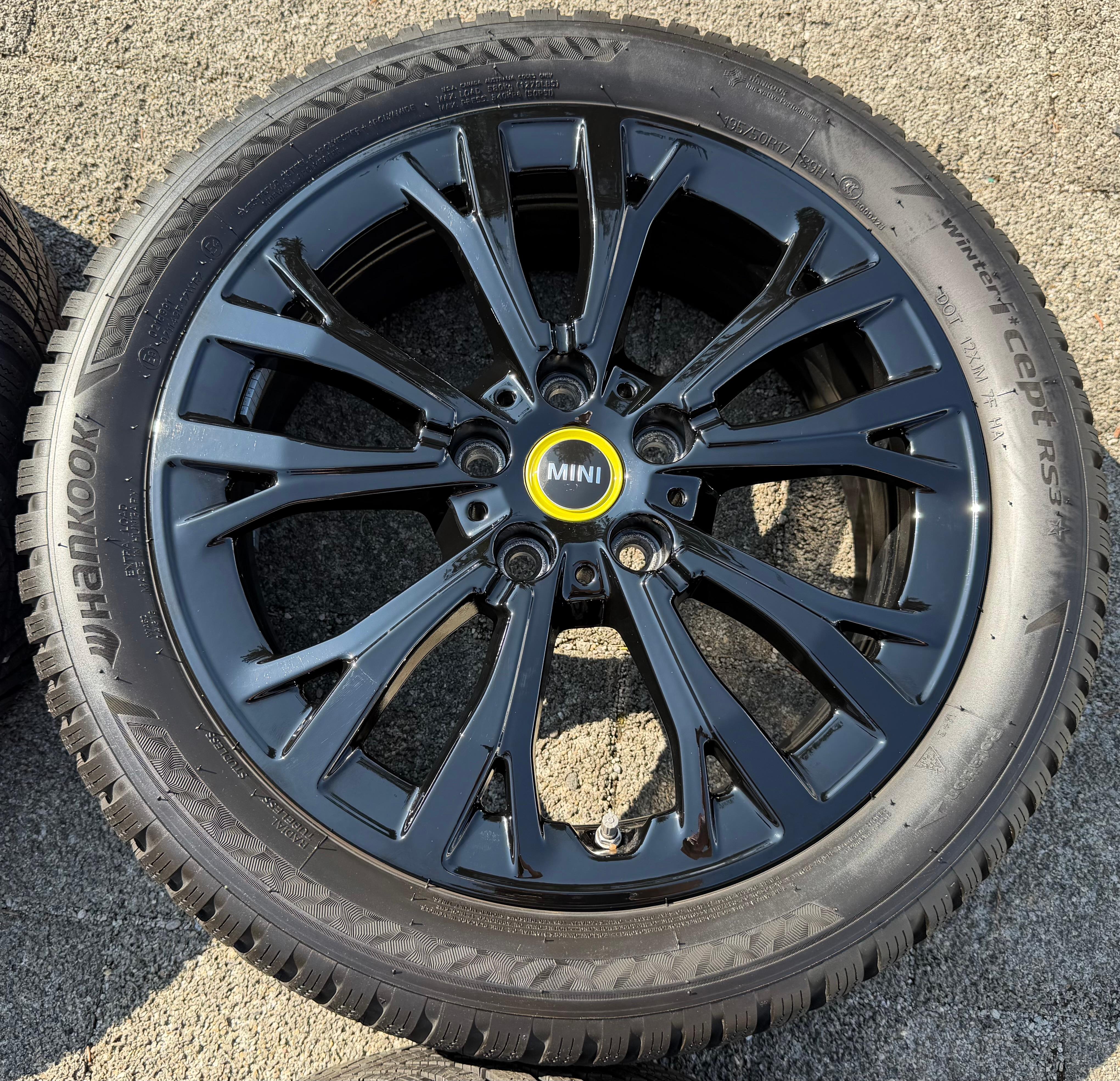 4 Original 17" Alu Winterräder Mini F65 F66 F67 5A3E643 JCW Star Spoke 962 RDKS