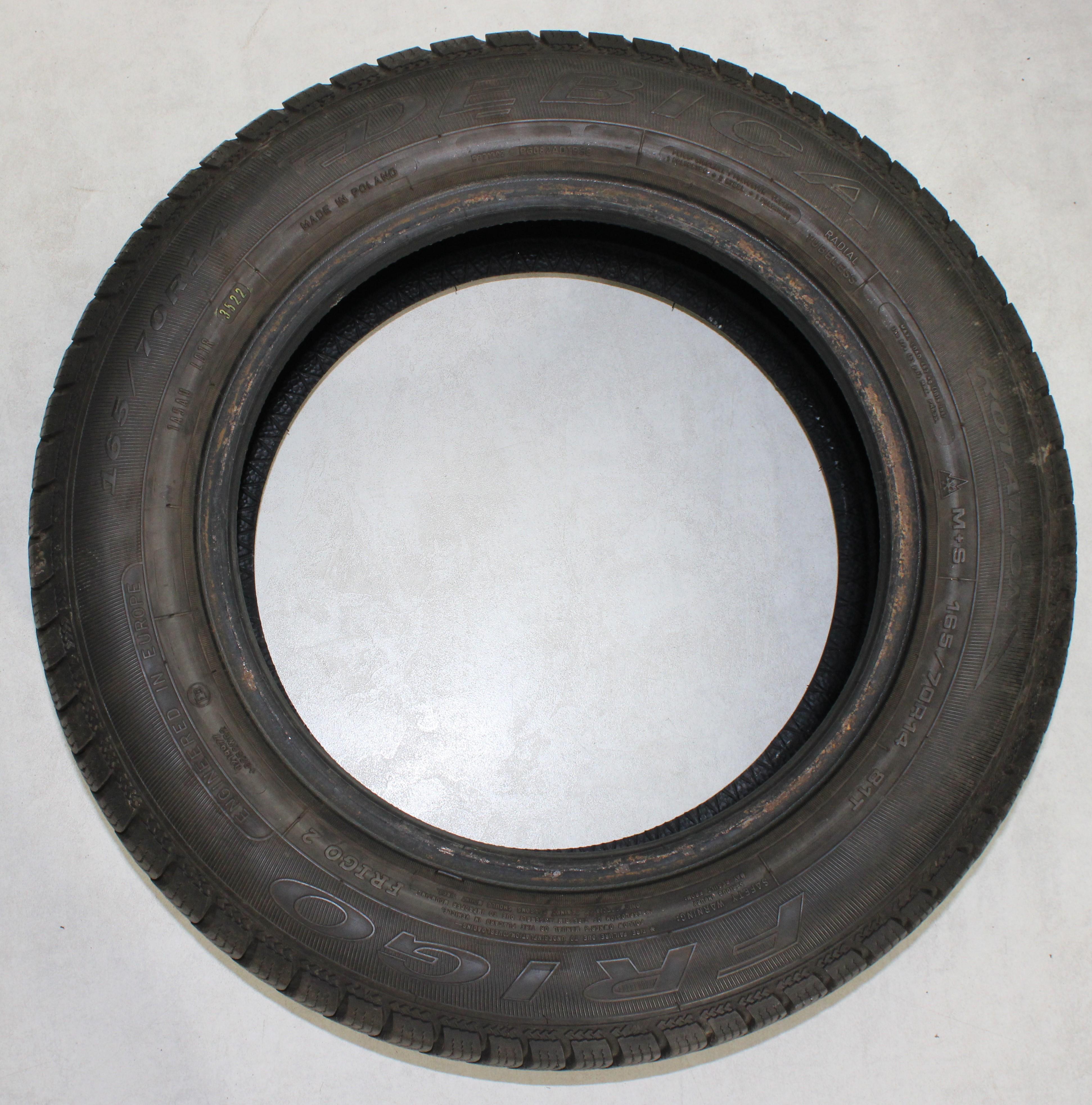 1 x 165/70R14 81T Winterreifen Debica Frigo 2 4,5-5mm 2022