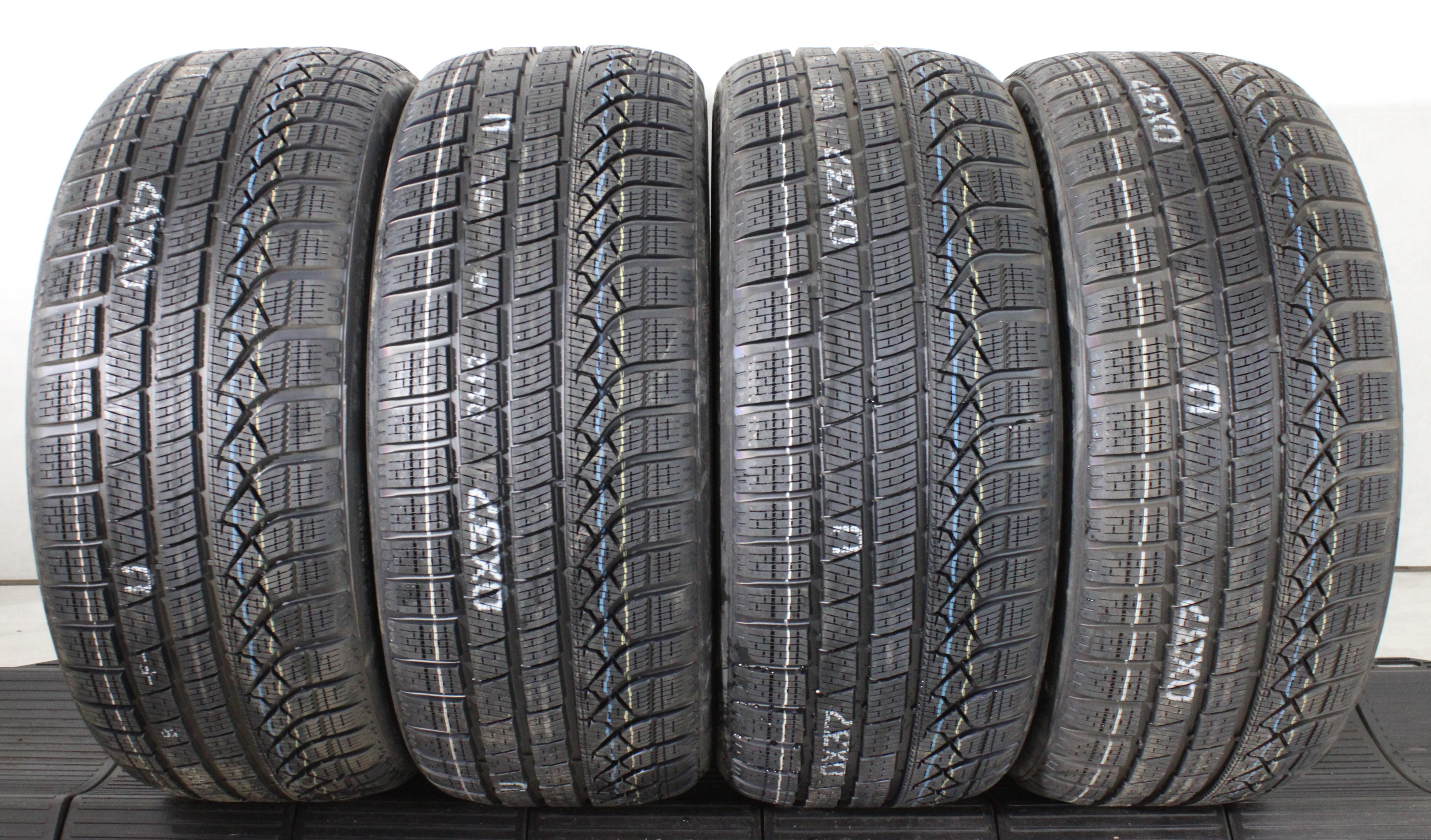 4 x 245/35R19 93V Winterreifen Pirelli Pzero Winter AO Volles Profil 2022