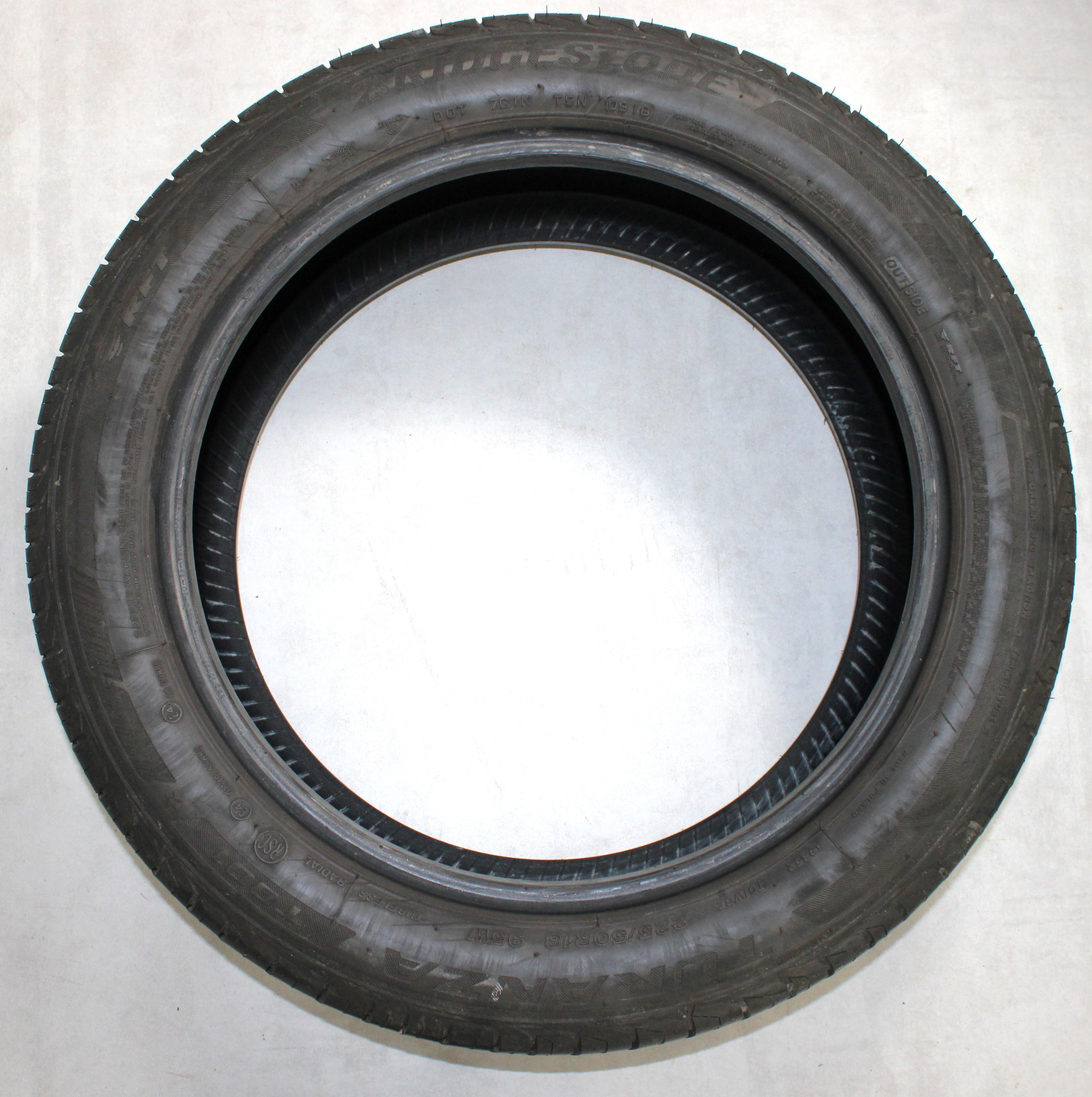 2 x 225/50R18 95W Sommerreifen Bridgestone Turanza T001 Runflat 5-5,5mm 2017/2018 *