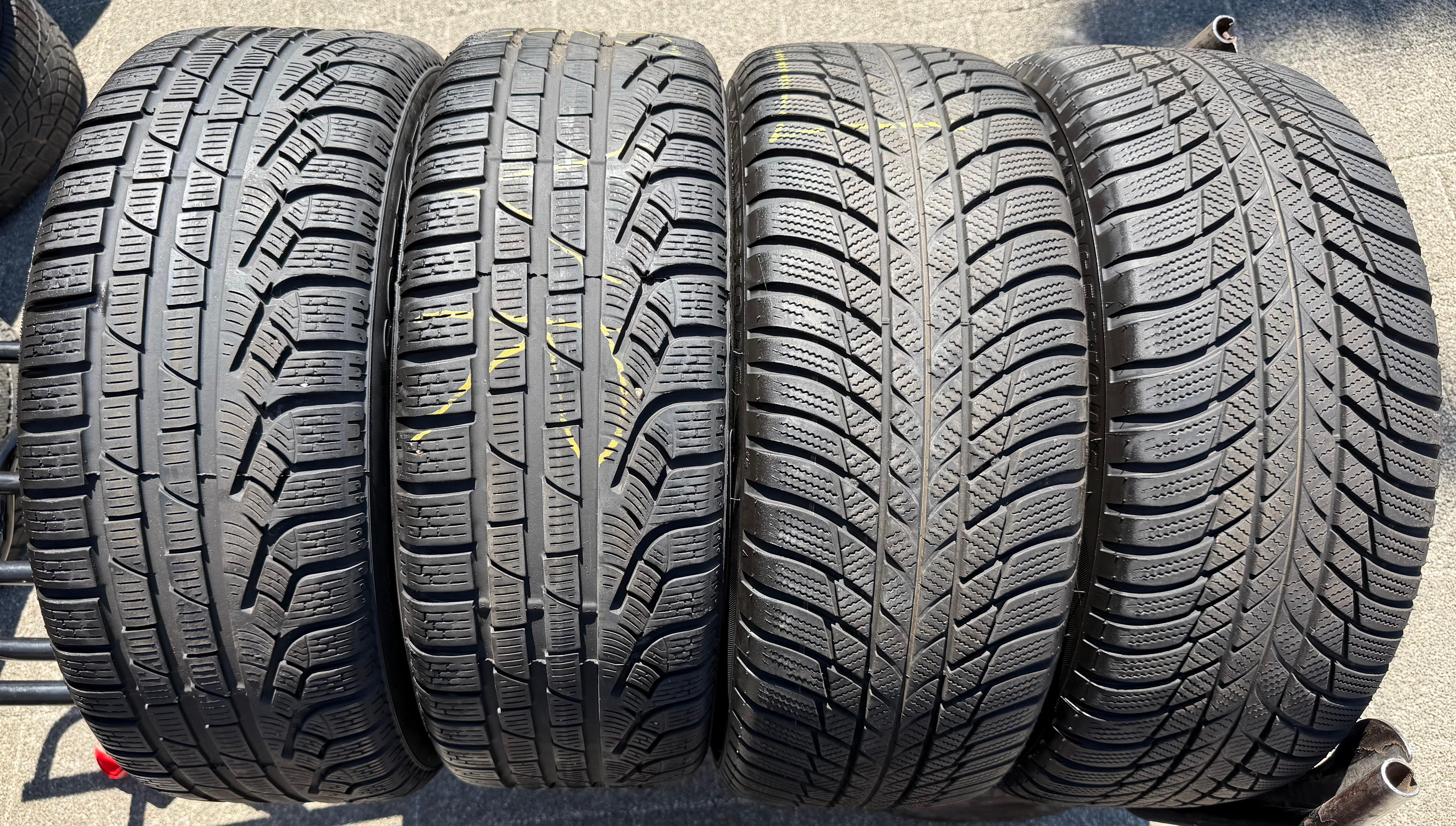 4 ruedas de invierno de aluminio originales de 17" para Audi A4 B9 8W 8W0601025P 225/50R17 98H neumáticos de invierno