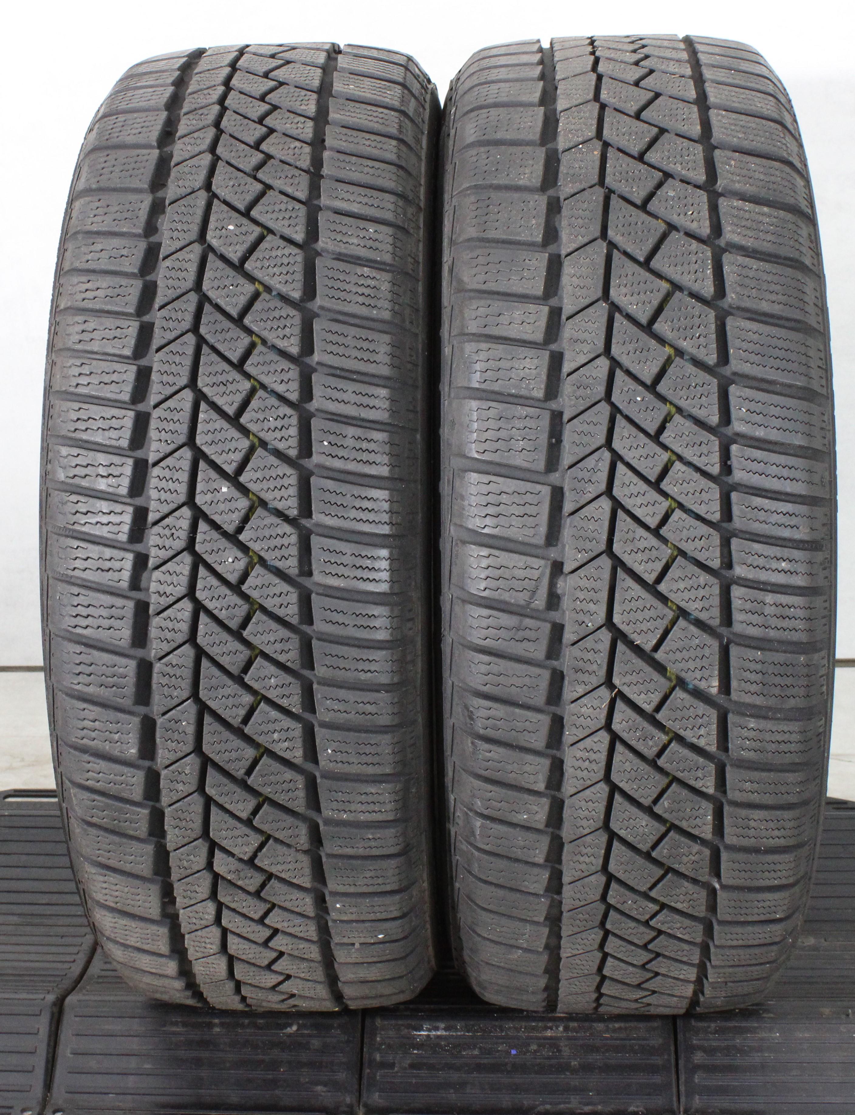 2 x 195/55R16 87H Winterreifen Continental Winter Contact TS830P 6-6,5mm 2016 *