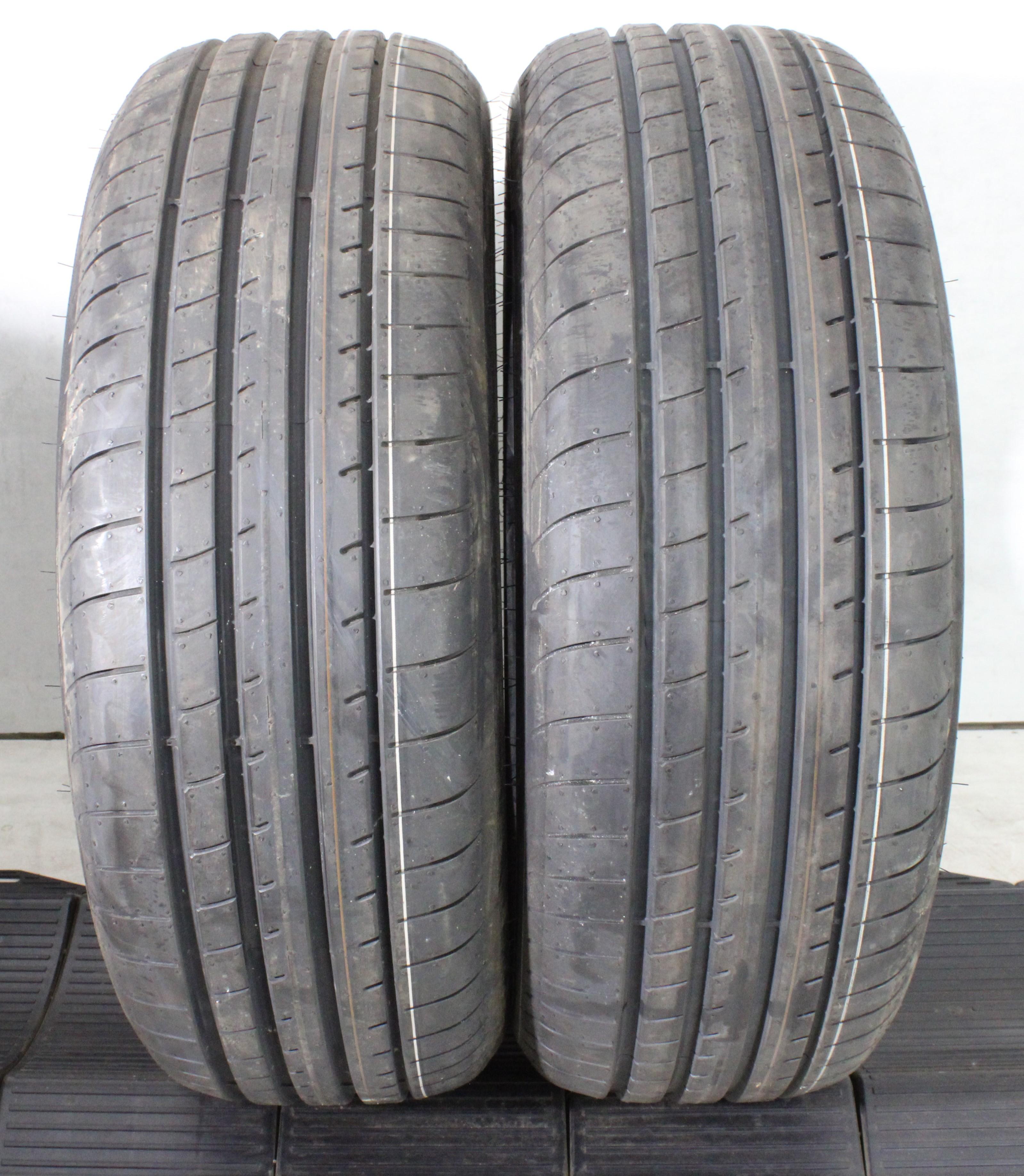 2 x 235/55R18 100V Sommerreifen Goodyear Eagle F1 Asymmetric 3 AO1 Volles Profil 2021