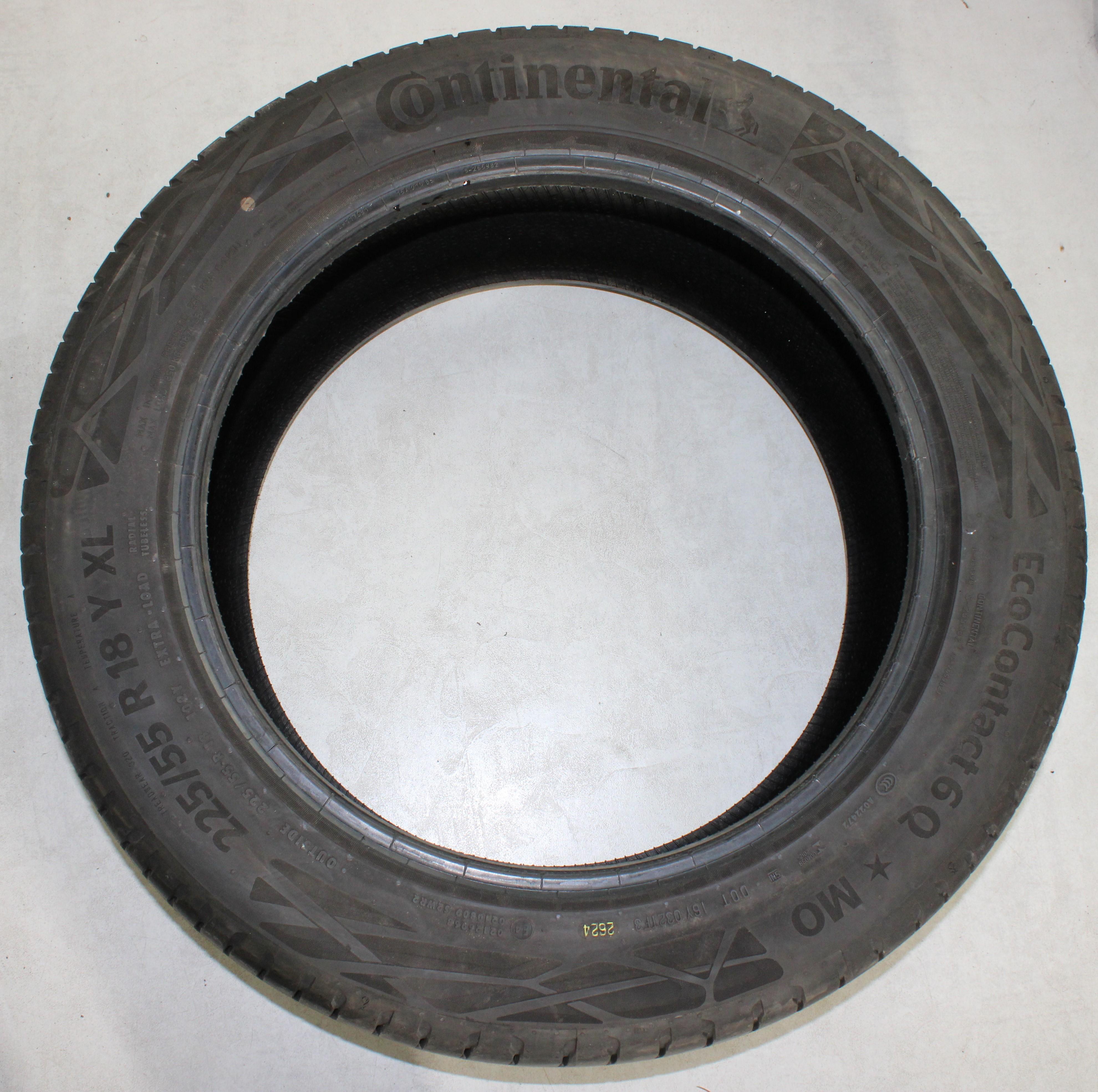 2 x 225/55R18 102Y Sommerreifen Continental Eco Contact 6Q MO* Volles Profil 2024 XL