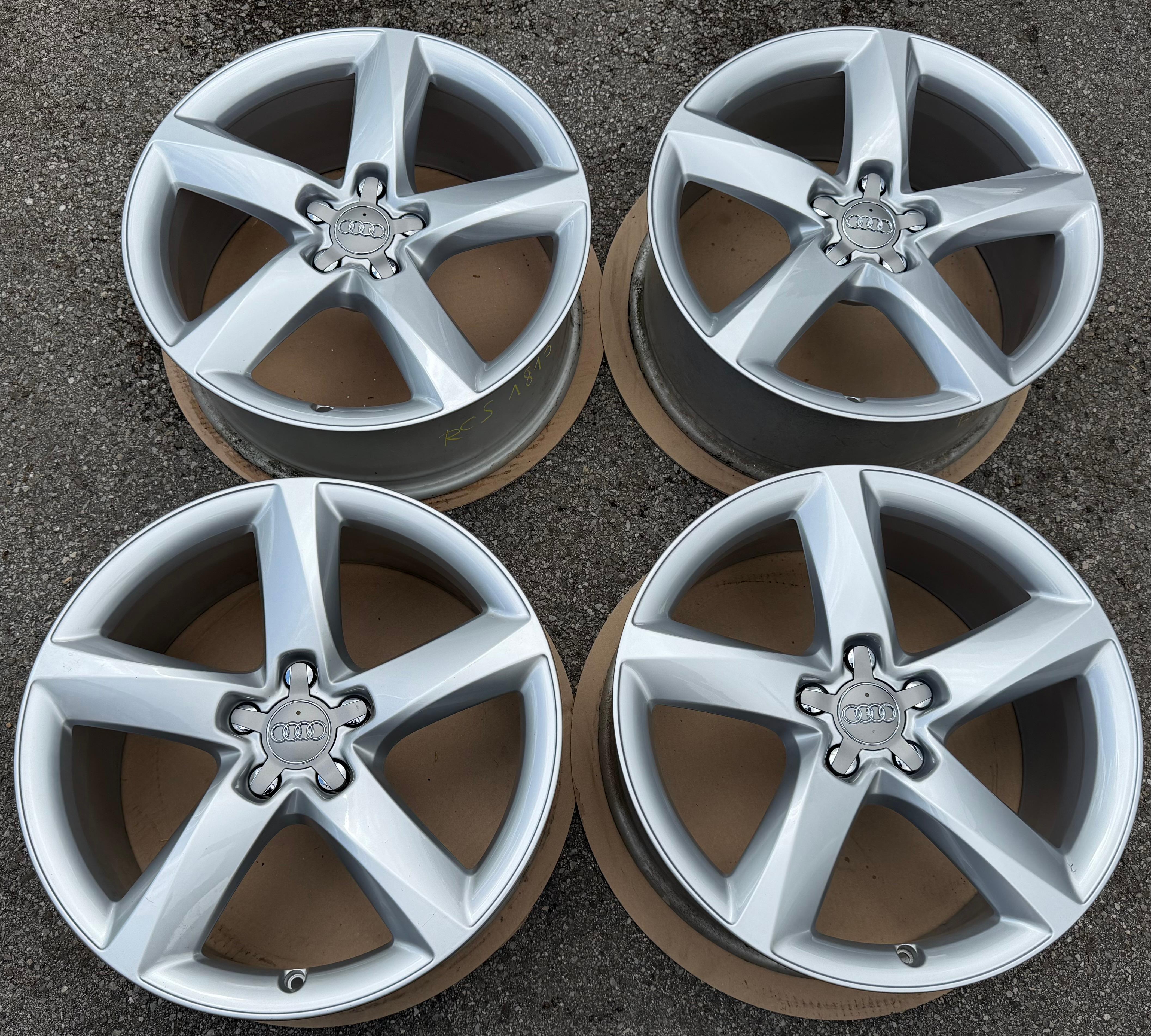 4 llantas de aluminio originales de 19" para Audi A8 4H 4H0601025C 7,5x19 ET29, envío gratuito