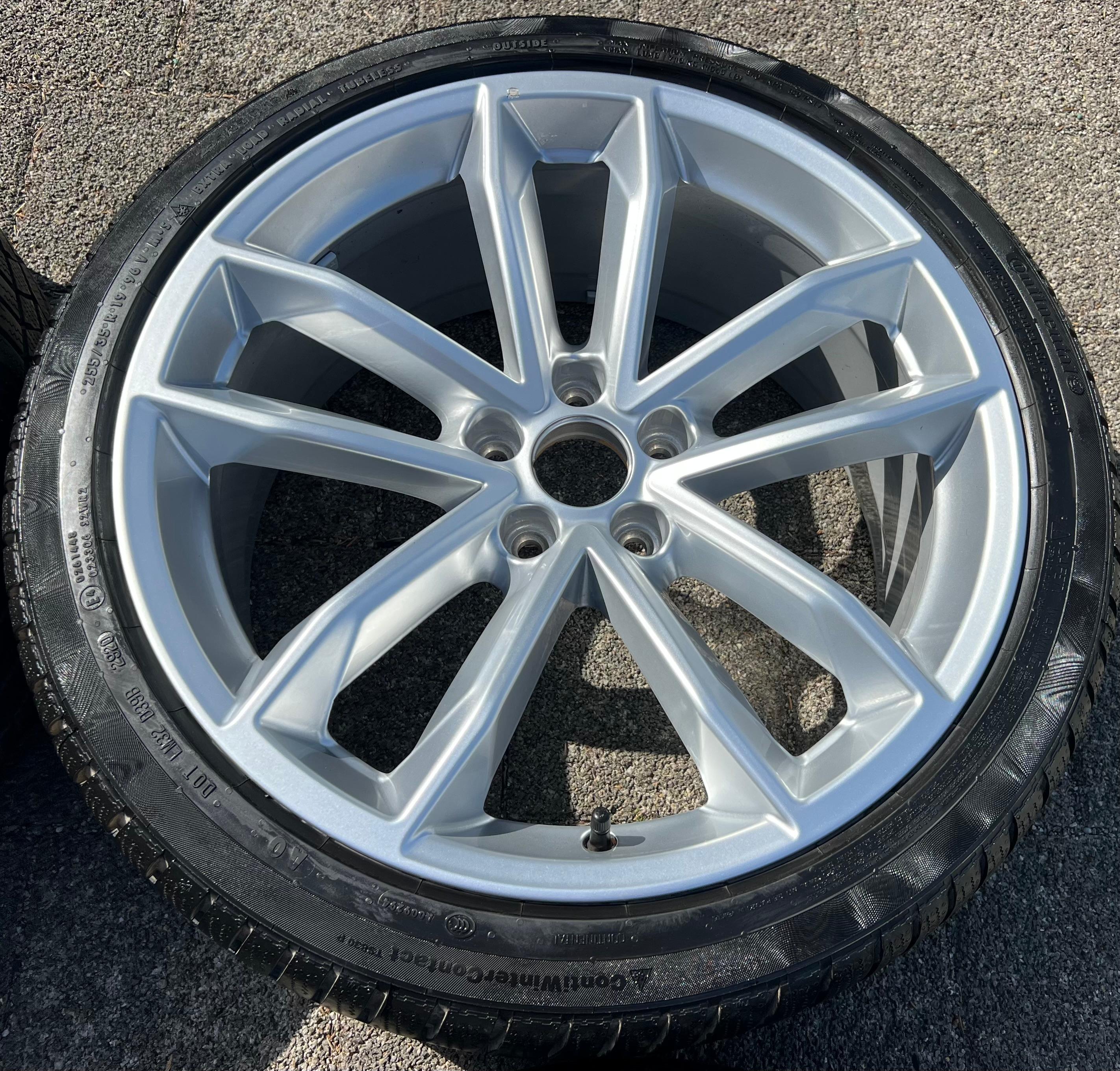4 RUEDAS DE INVIERNO ORIGINALES DE ALEACIÓN DE 19" PARA AUDI A5 S5 8W F53 F57 255/35R19 96V 8W0601025DG