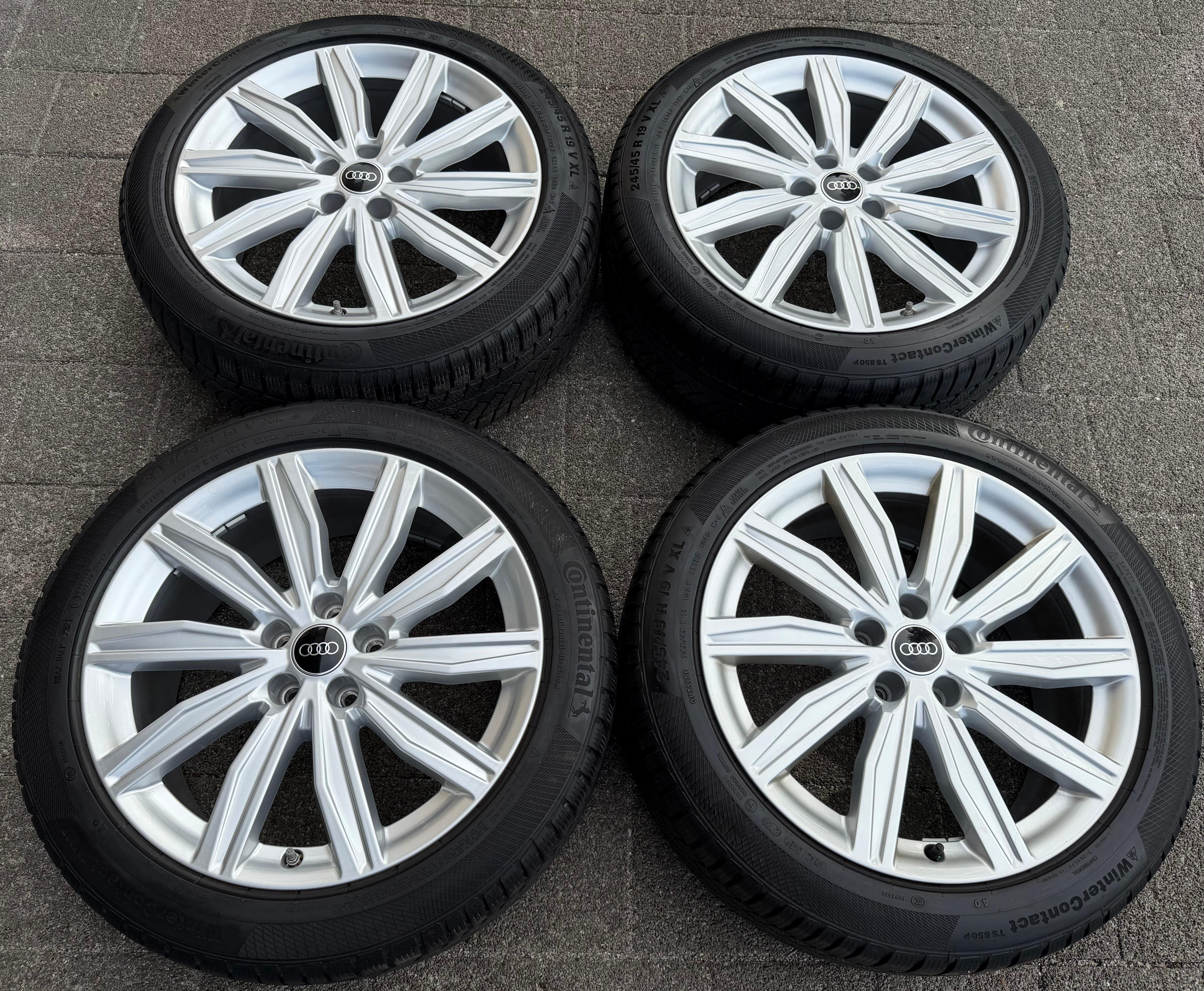 4 Original 19" Alu Winterräder Audi A6 S6 C8 4K F2 4K0601025DS 245/45R19 102V RDKS