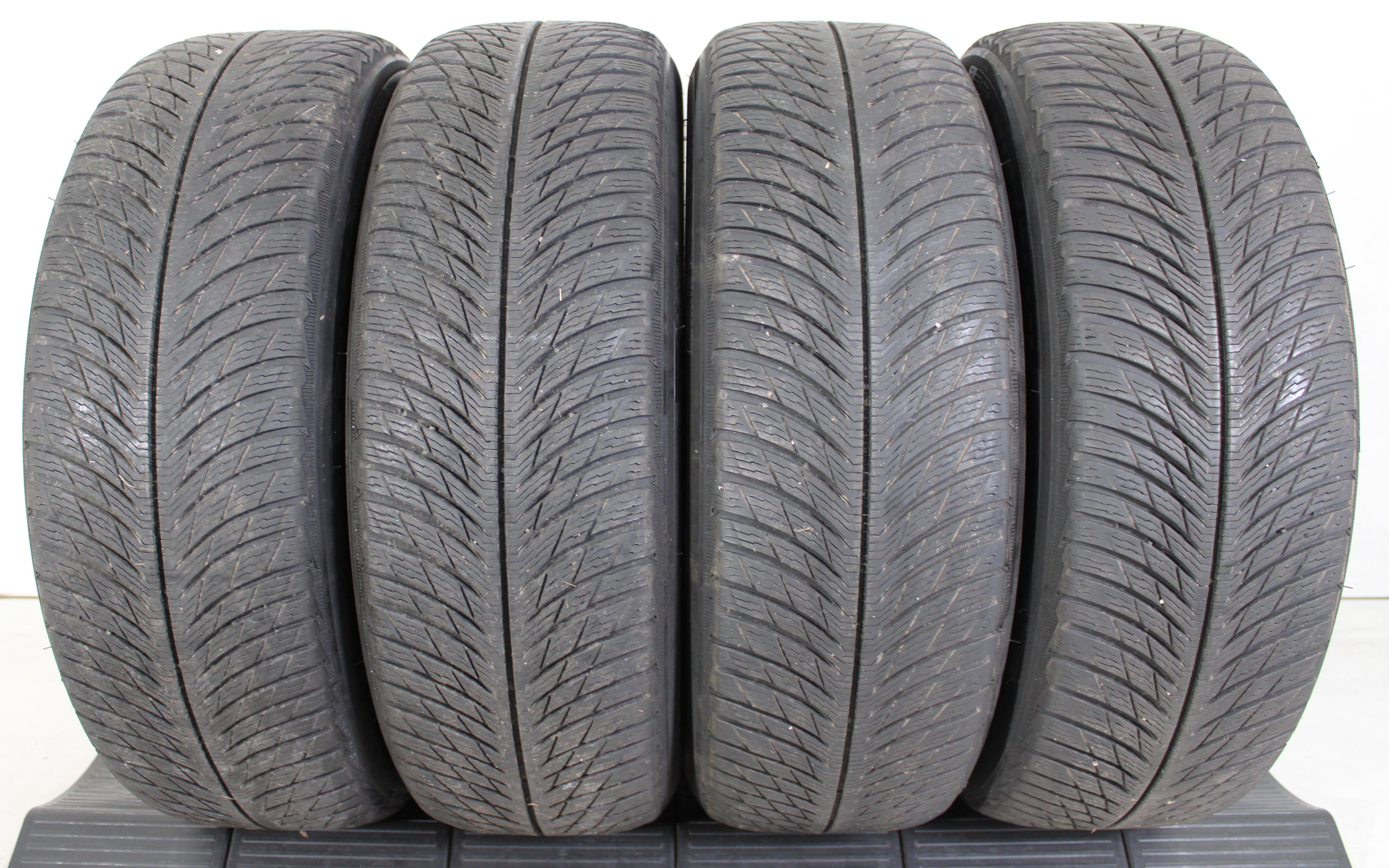 4 x 225/60R18 104H Winterreifen Michelin Pilot Alpin 5 ZP SUV Runflat 5,5-6mm 3x2018/1x2019 XL
