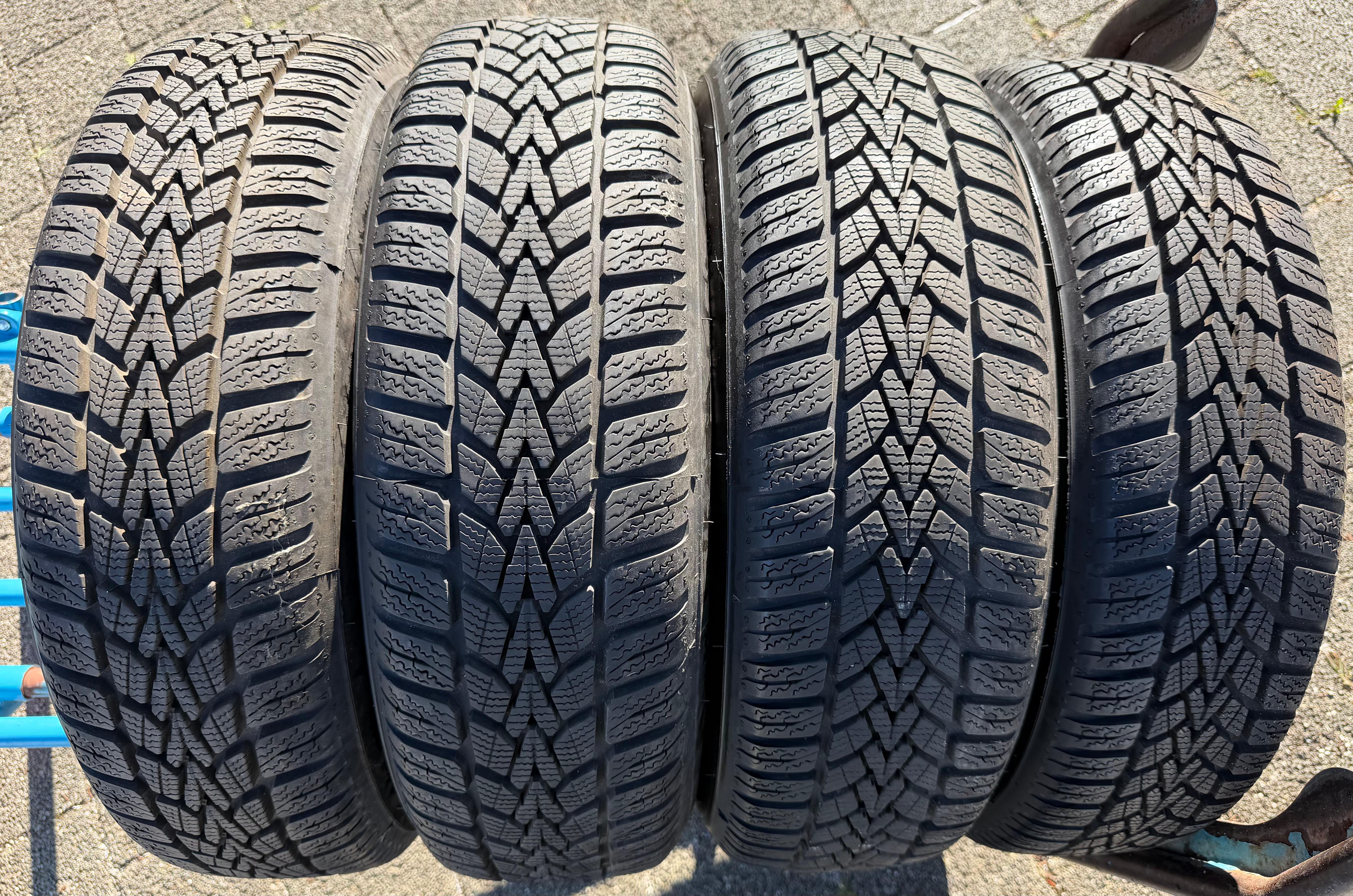 4 Original Winterräder Smart 453 165/65R15 81T 185/60R15 84T Dunlop RDKS 2025