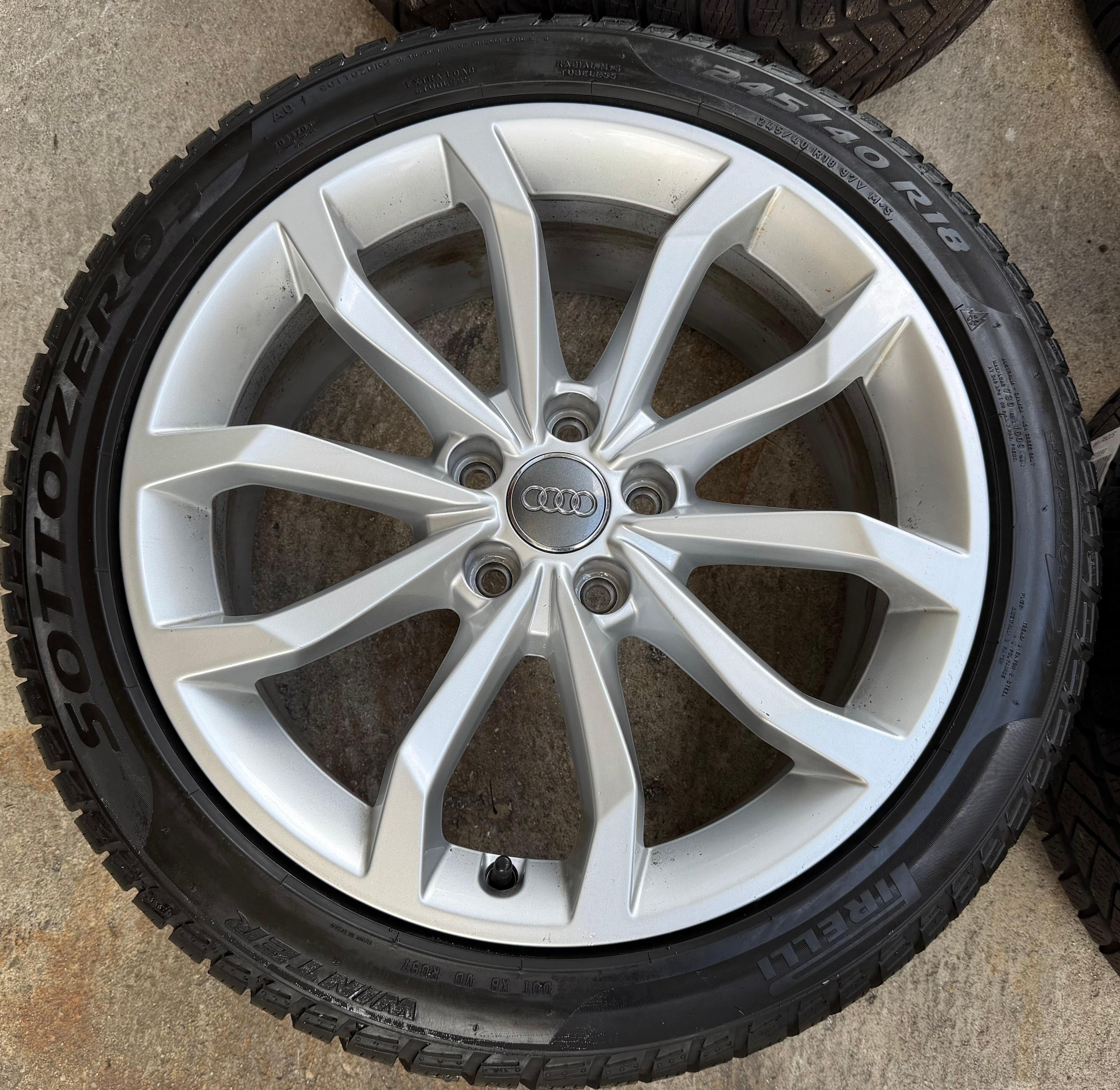 4 Original 18" Alu Winterräder Audi A4 S4 8W B9 8W0601025H 245/40R18 97V 2020