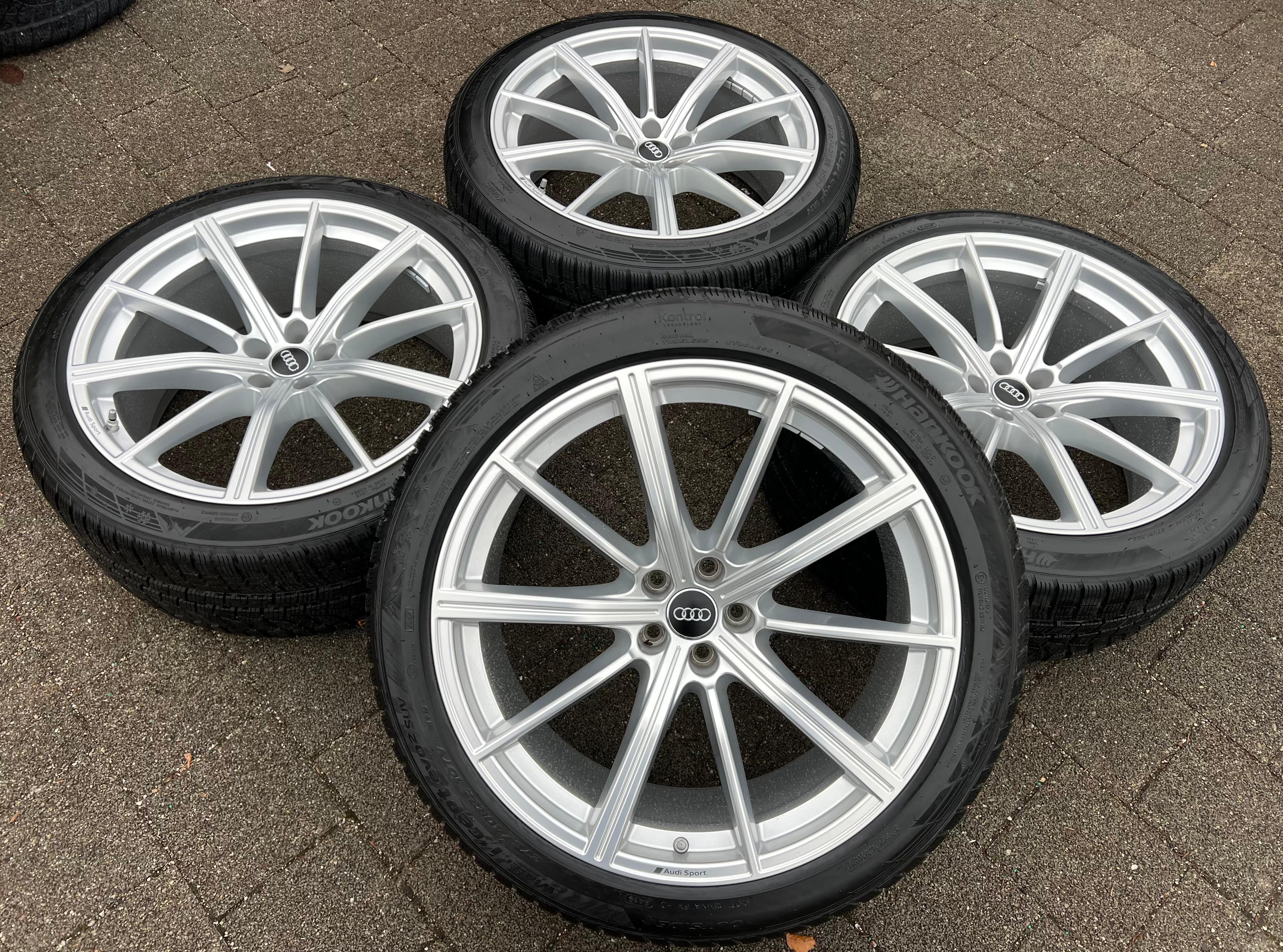 4 ORIGINAL 22" ALU WINTERRÄDER AUDI RSQ8 Q8 4M 4M8601025AM 275/40R22 107V RDKS