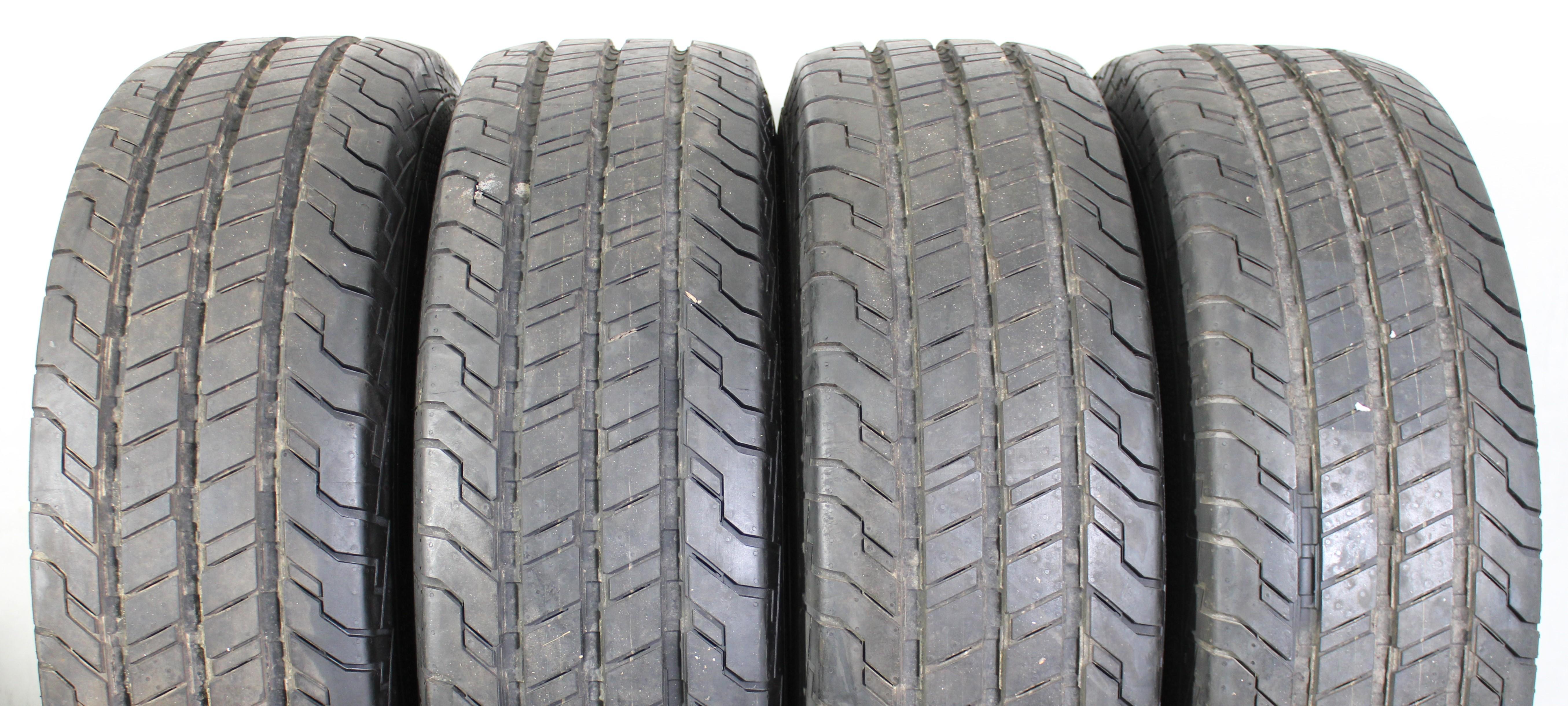 4 x 225/75R16C 121/120R Sommerreifen Continental Van Contact 100 Volles Profil 2022