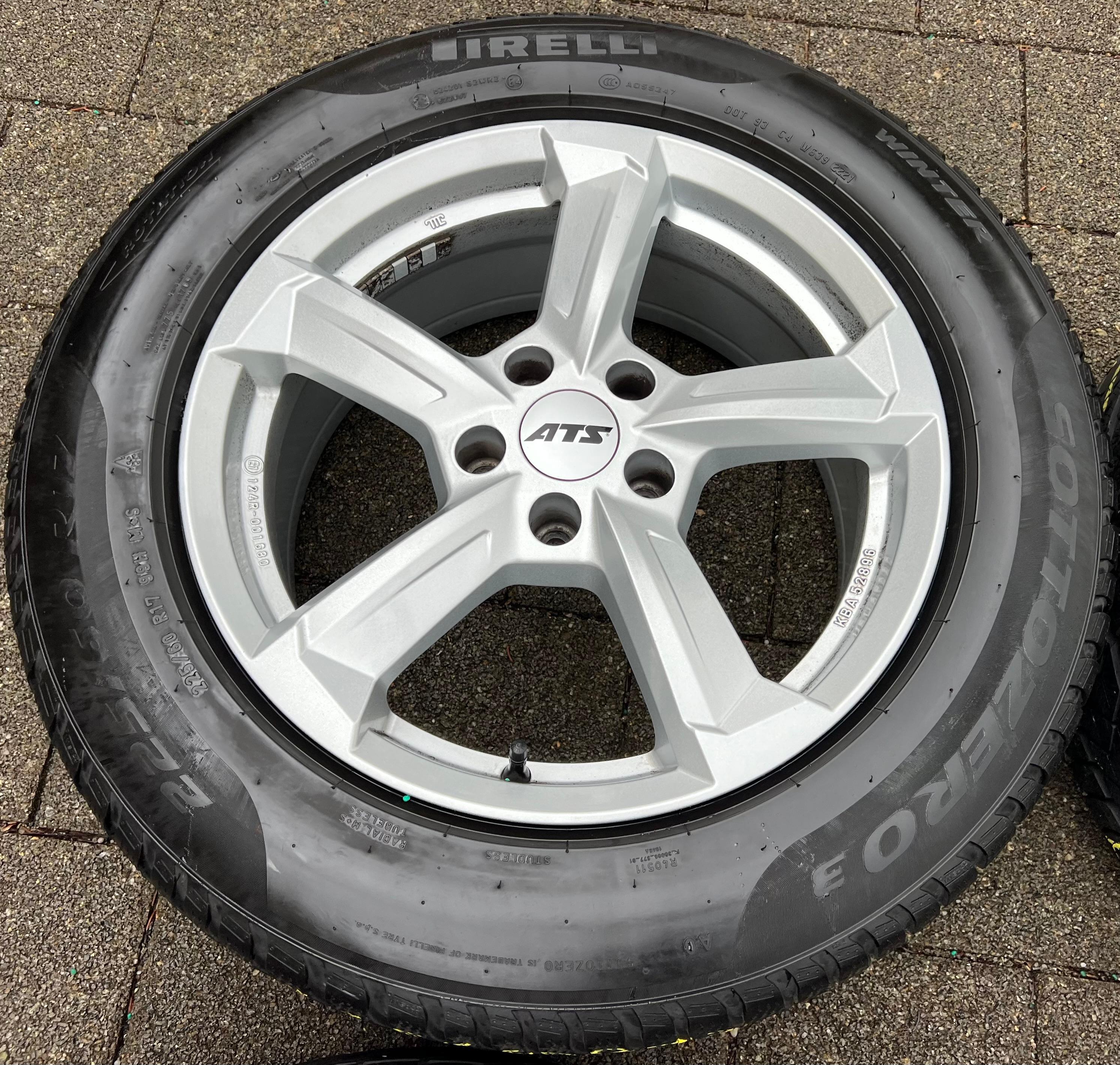 4 ALU WINTERRÄDER AUDI A6 C8 F2 225/60R17 99H PIRELLI 2021 FREIHAUS