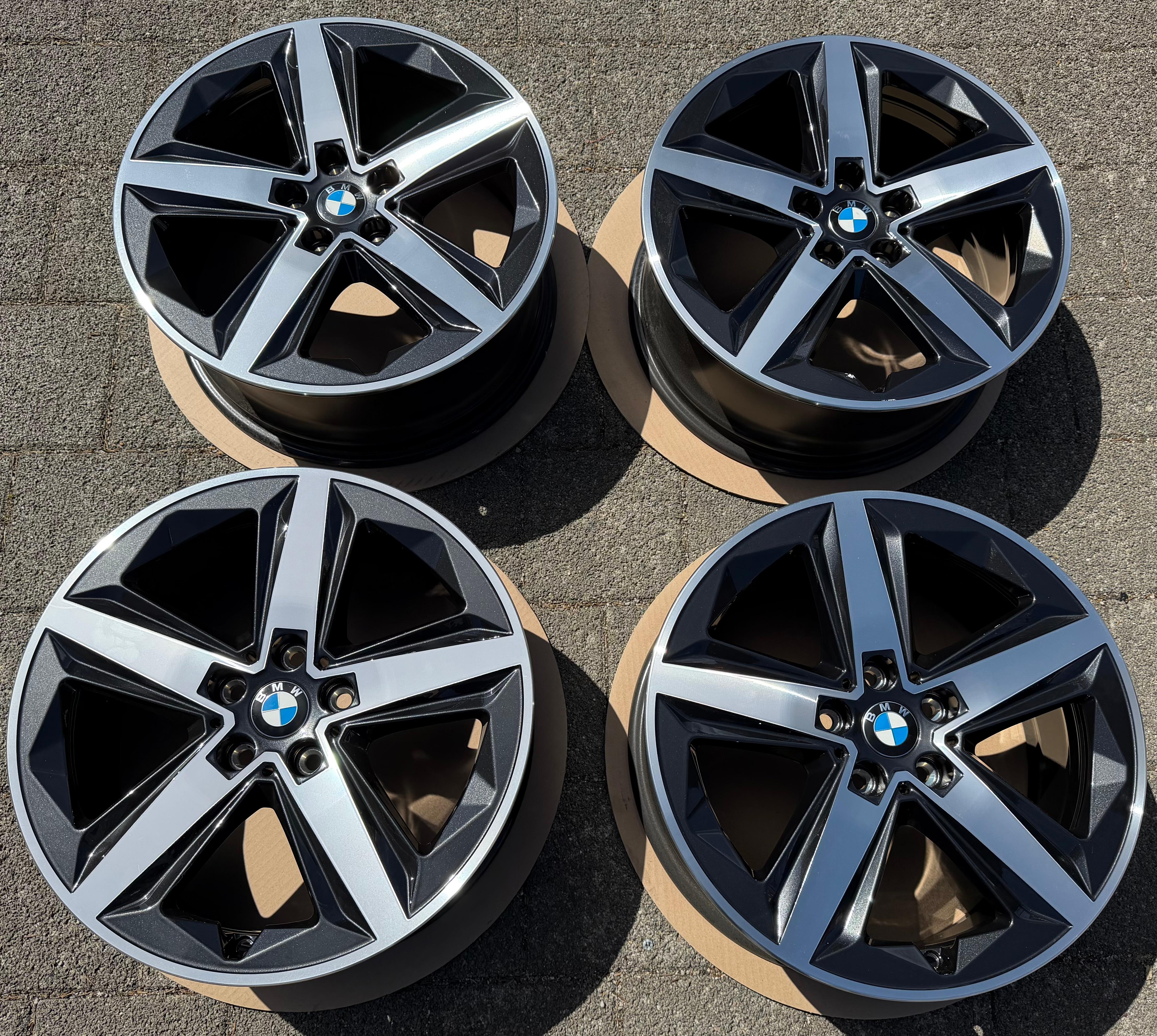 4 ORIGINAL 18" ALUFELGEN BMW 2ER REIHE ACTIVE TOURER U06 iX1 X1 U11 STYLING 837 FREIHAUS