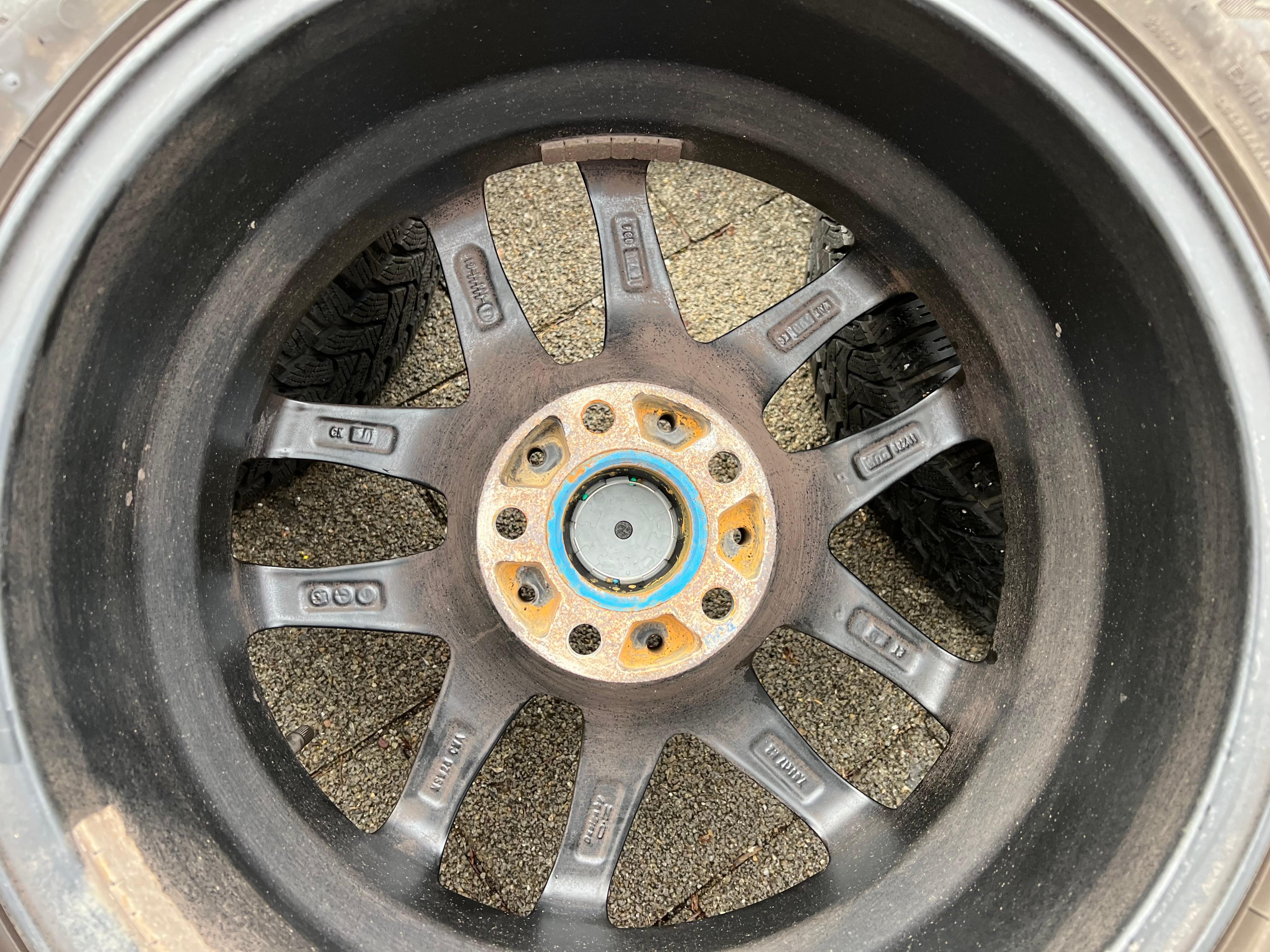 4 ALUMINIUM 17" WINTERWIELEN HONDA CR-V II RD HR-V RU 215/55R17 98V DUNLOP GRATIS LEVERING