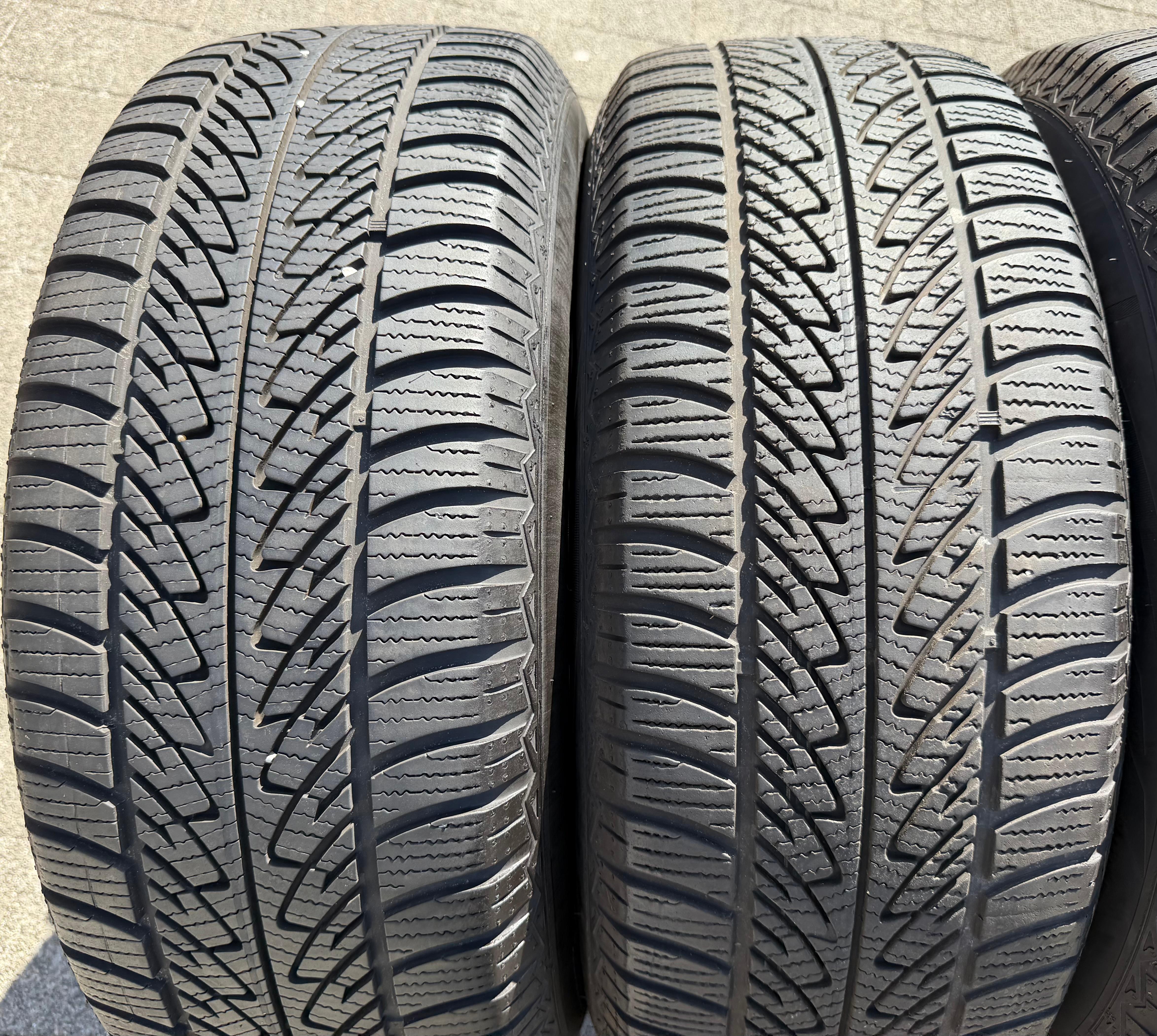 4 Original 18" Alu Winterräder Audi Q7 4M 255/60R18 108H 4M0601025A Goodyear