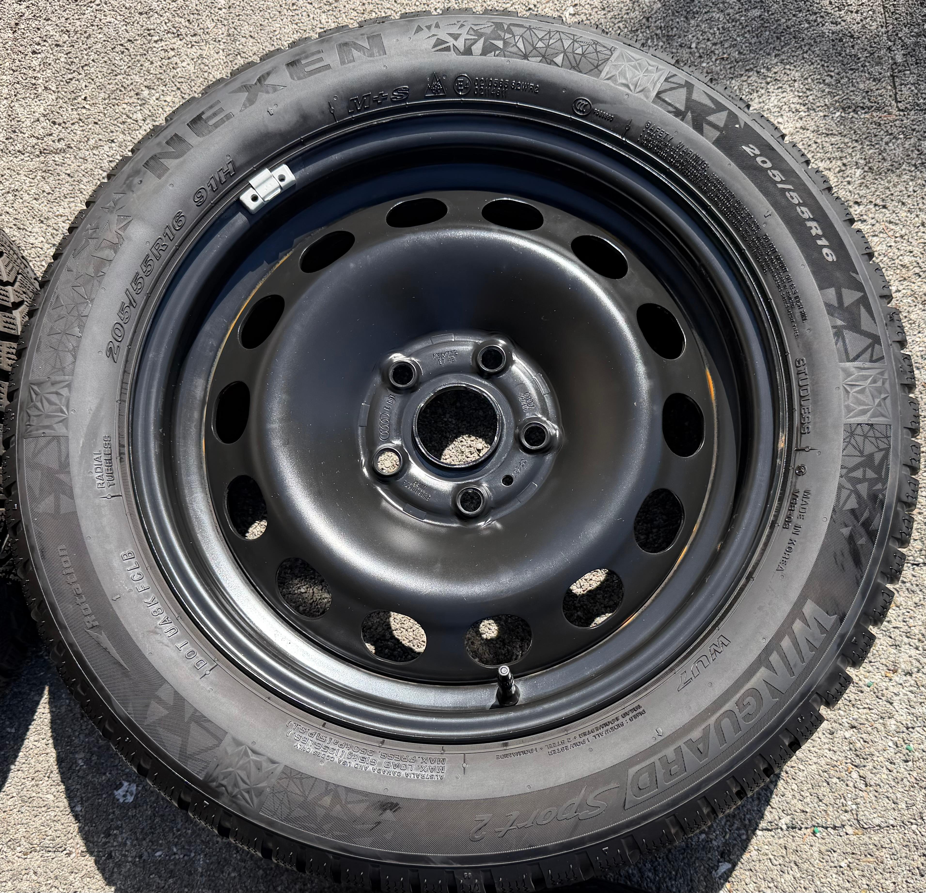 4 Winterräder Audi A3 8V Sportback Cabrio  205/55R16 91H Nexen 8V0601027A 2022