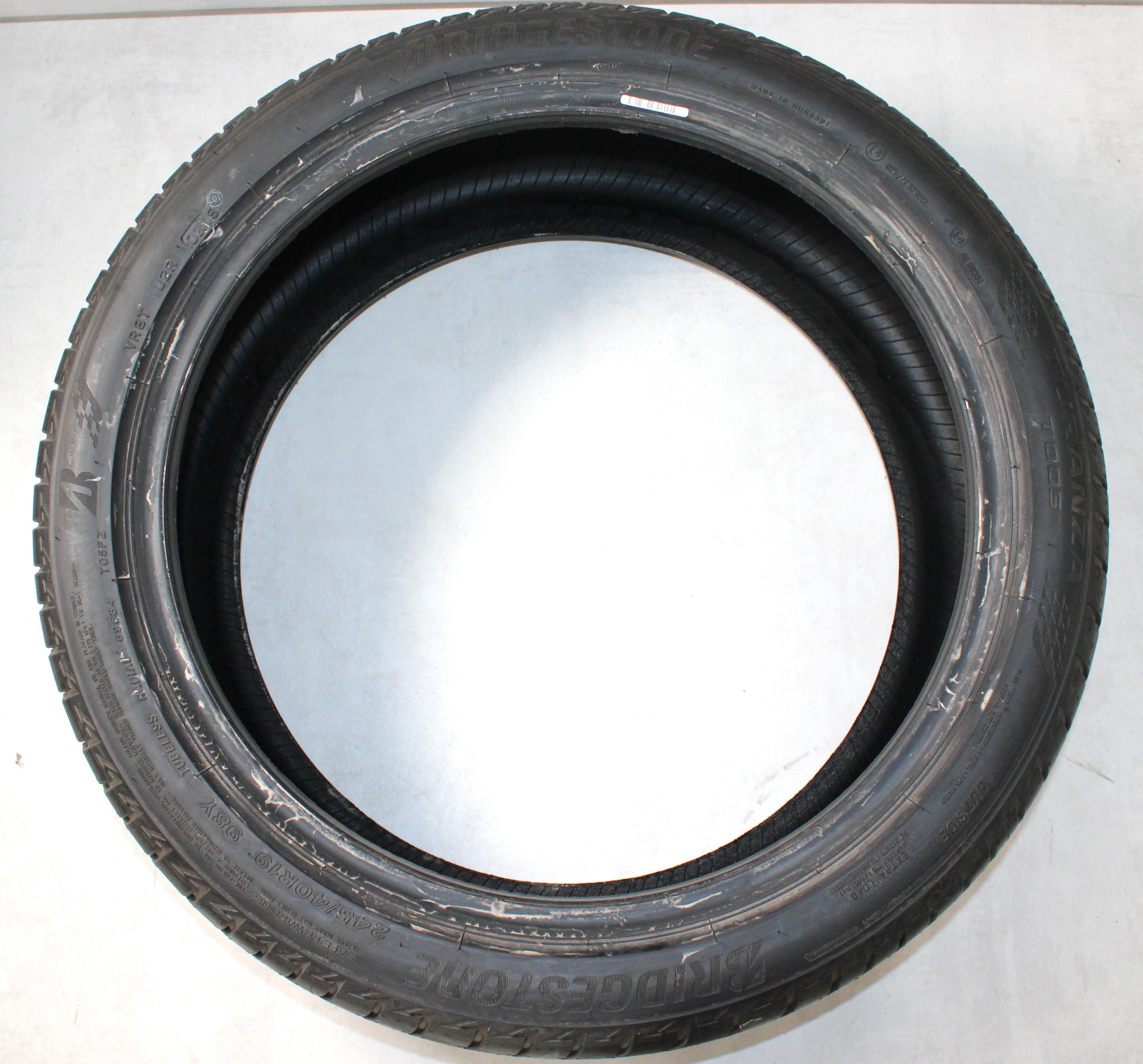 2 x 245/40R19 98Y Sommerreifen Bridgestone Turanza T005 7-7,5mm 2018