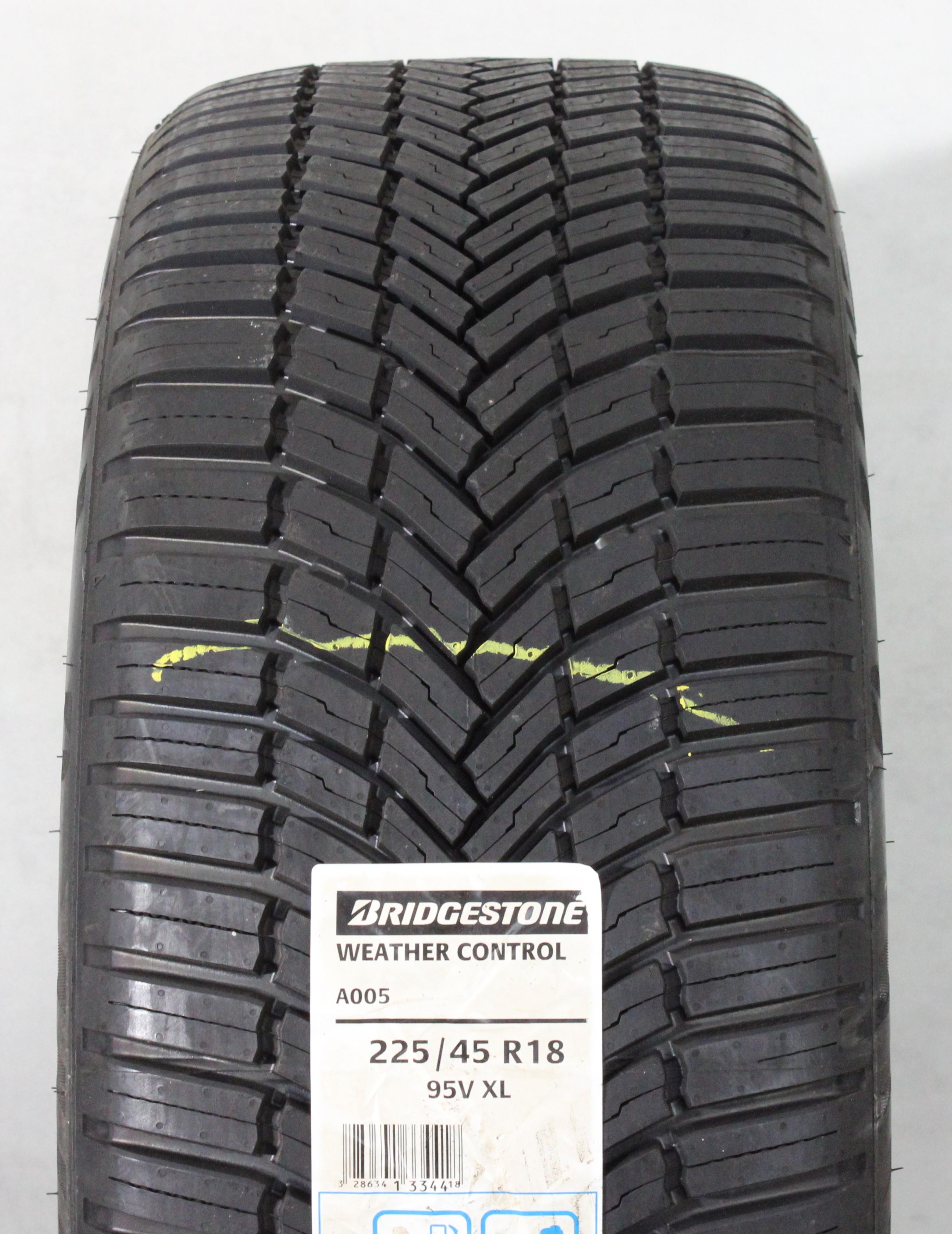 1 x 225/45R18 95V Ganzjahresreifen Bridgestone Weather Control A005   NEU 2019