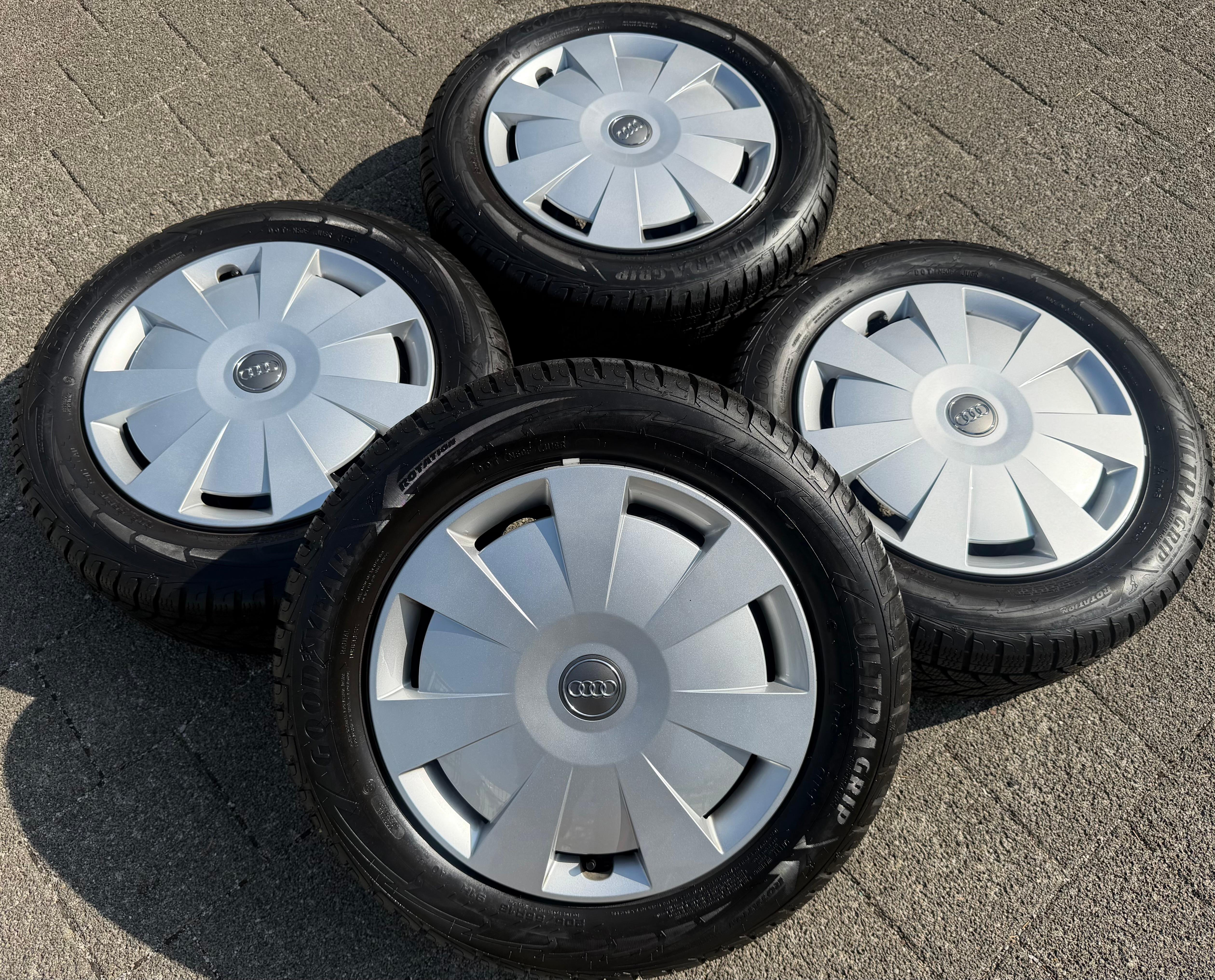 4 Winterräder Audi A3 8V Sportback Cabrio  205/55R16 91H Goodyear 8V0601027A 2021