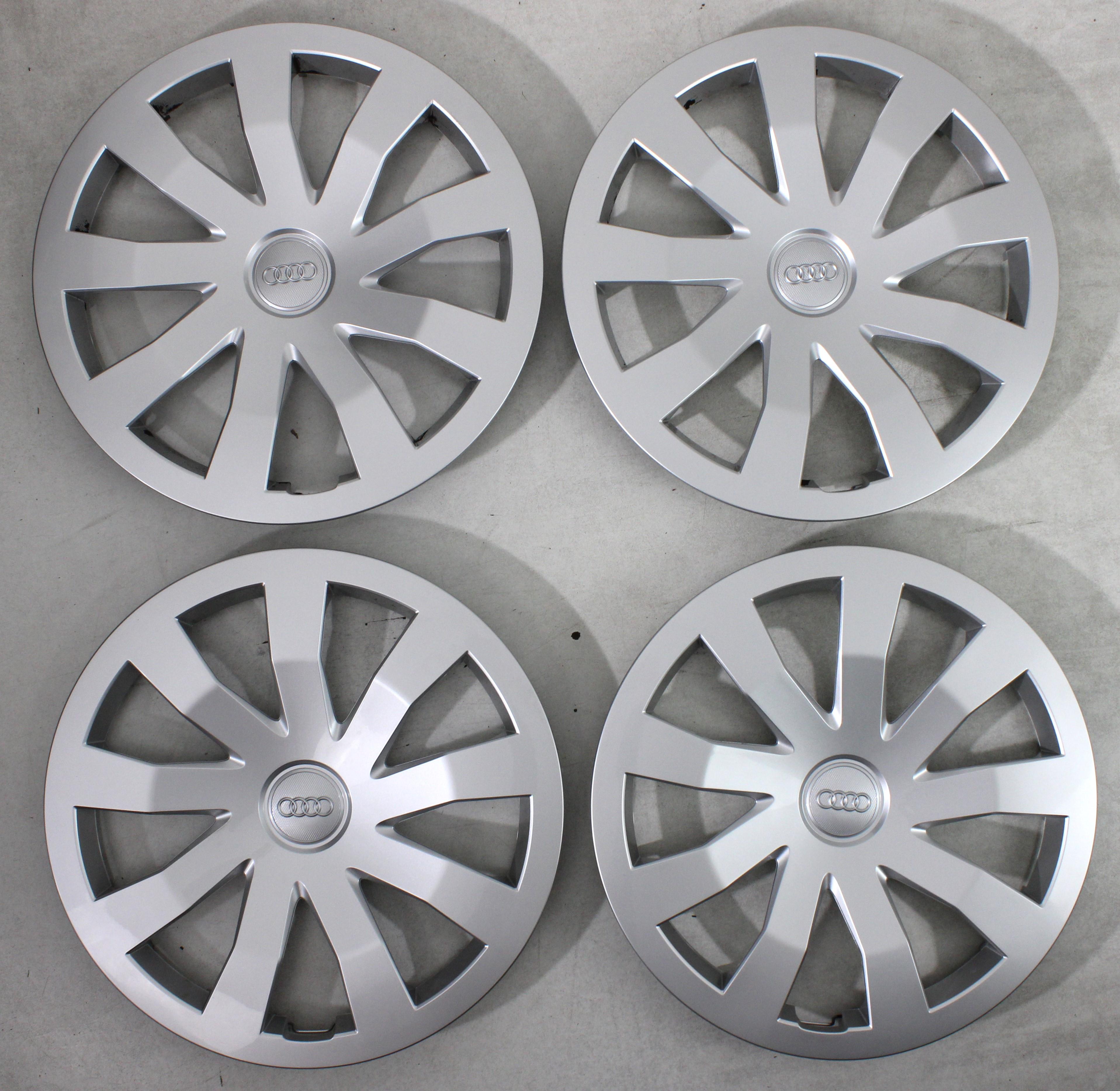 4 ORIGINELE 15" WIELDOPPEN WIELSIERDOPPEN AUDI A1 GB 82A601147 15 INCH