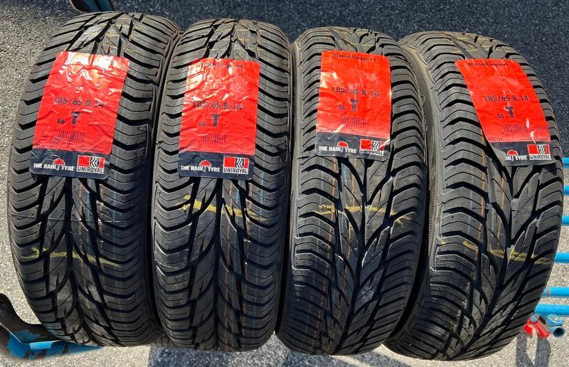 4 x 185/65R14 86T Sommerreifen Uniroyal Rain Expert NEU 2012