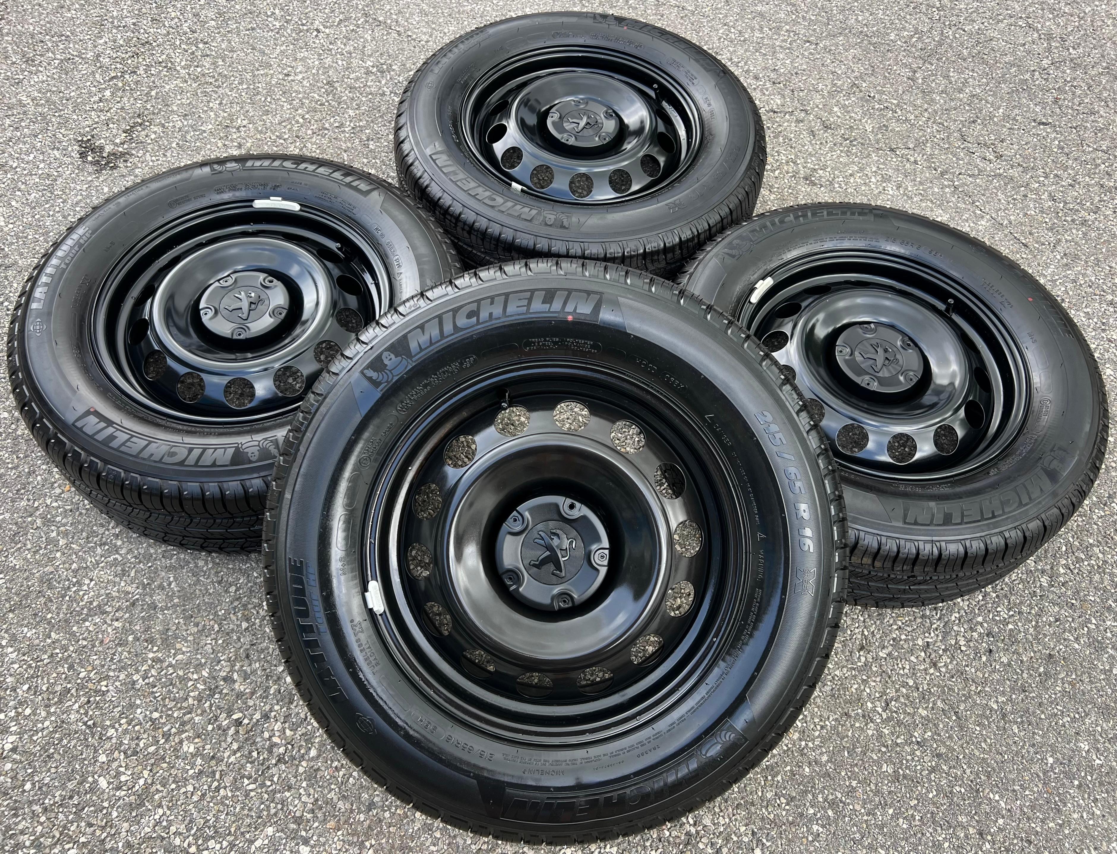 SOMMERRÄDER PEUGEOT RIFTER PARTNER 215/65R16 98H MICHELIN 2020 FREIHAUS