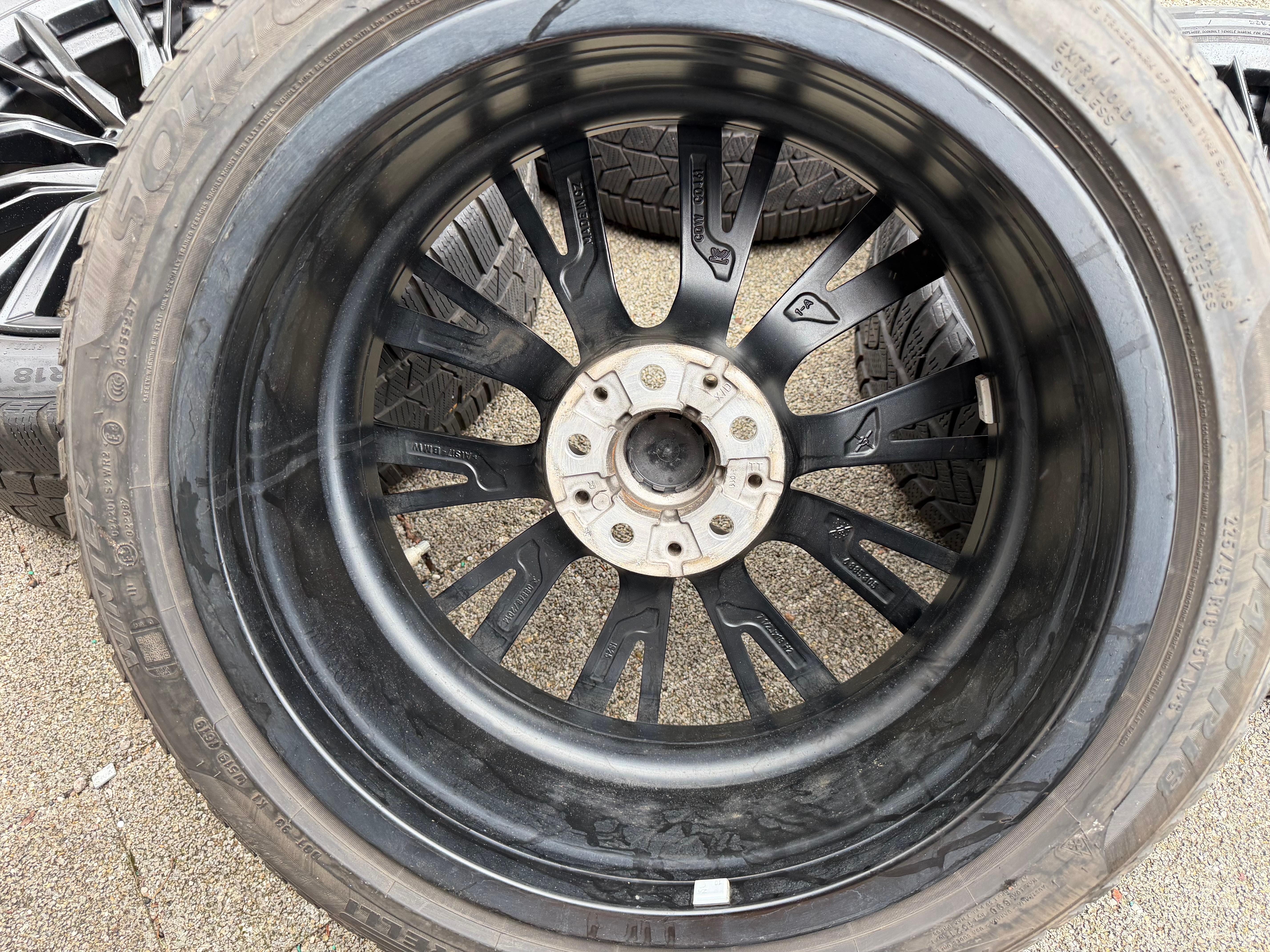 4 Original 18" Alu Winterräder BMW 3ER Reihe G20 G21 4ER G22 G23 2ER G42 M796 RDKS