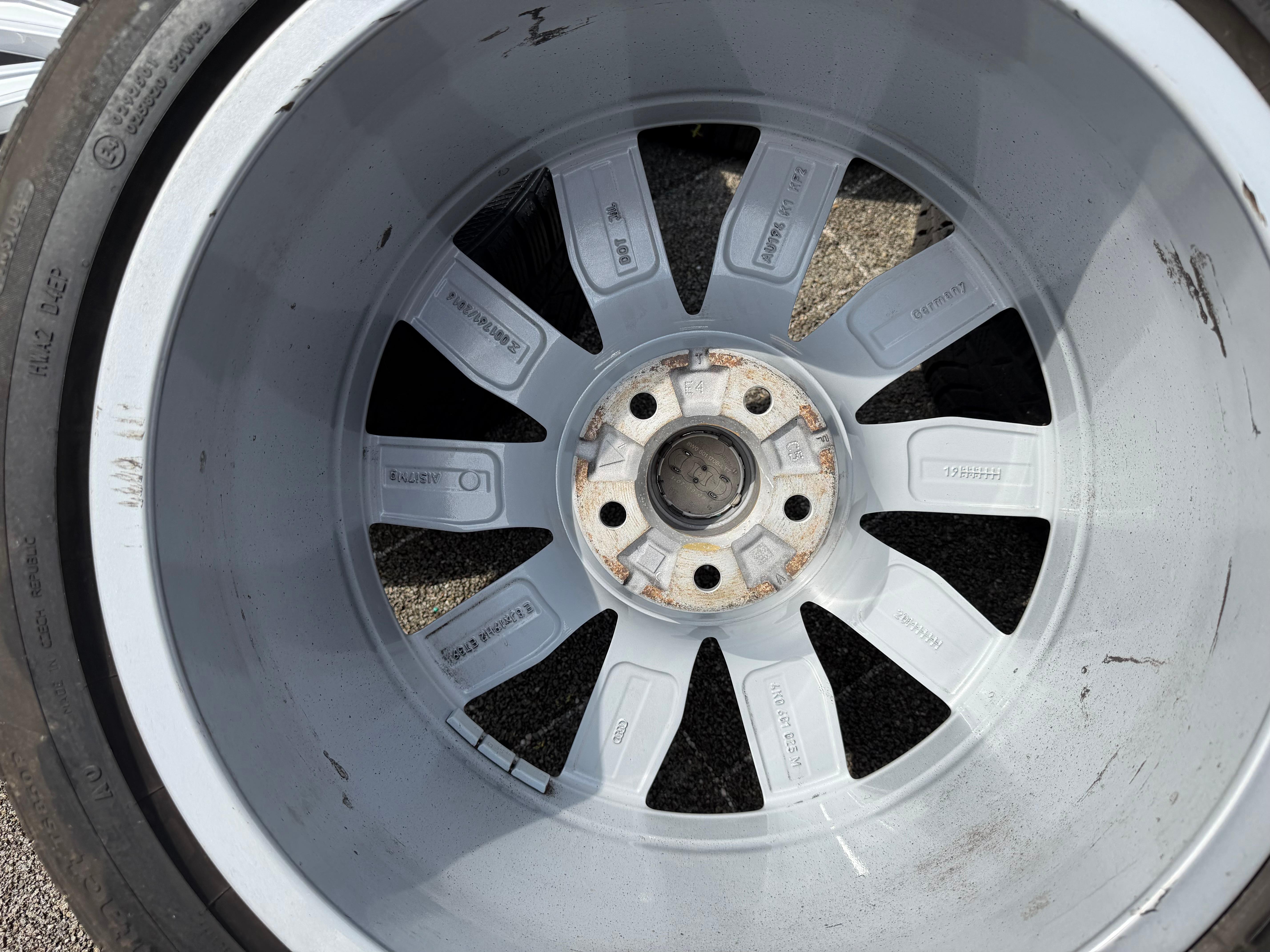 4 llantas de aluminio originales de invierno de 19" para Audi A6 S6 C8 4K 4K0601025M 245/45R19 102V