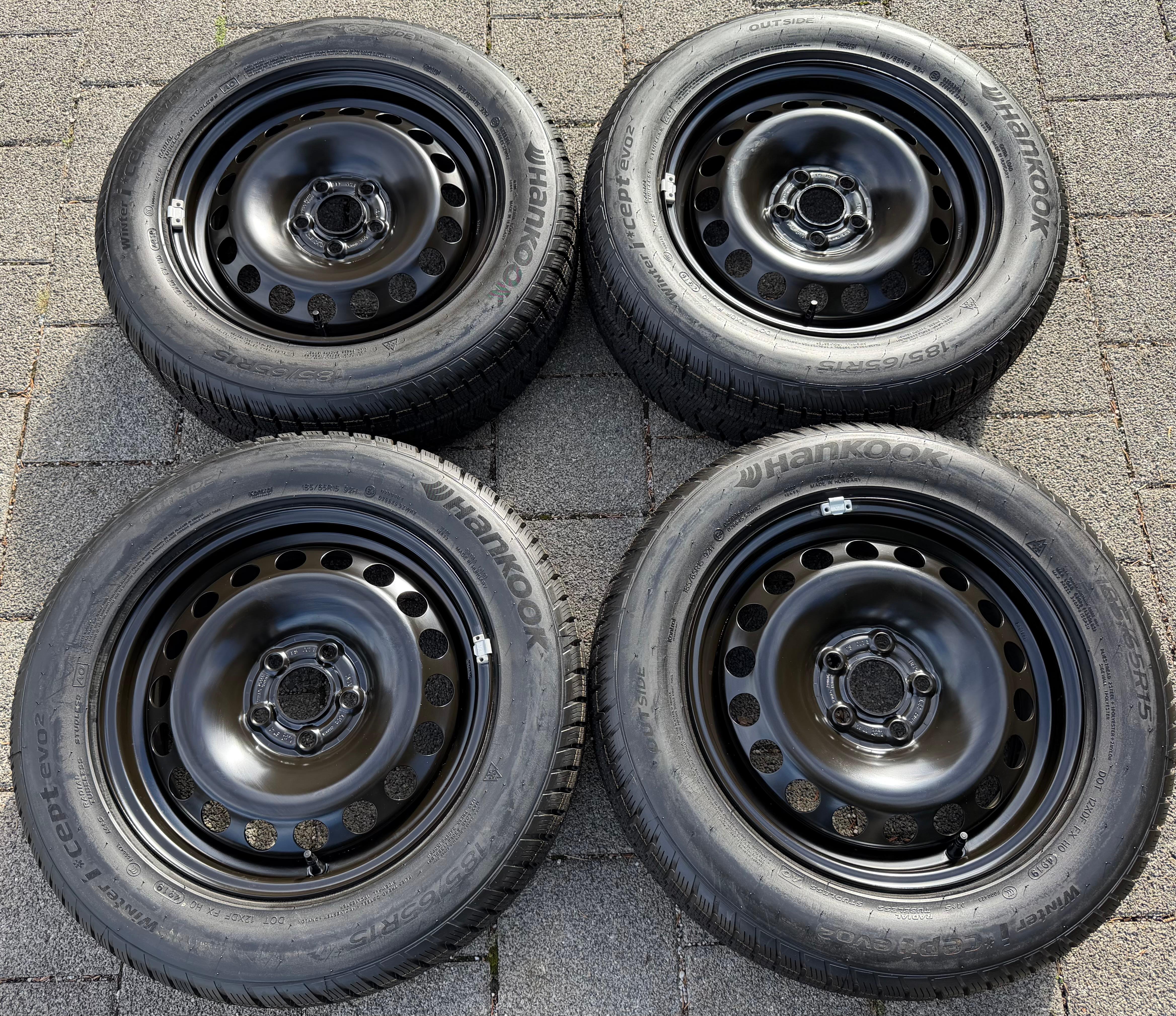 4 WINTERRÄDER AUDI A1 CITY CARVER GB SEAT IBIZA ARONA KJ VW POLO AW 2G 185/65R15 92T