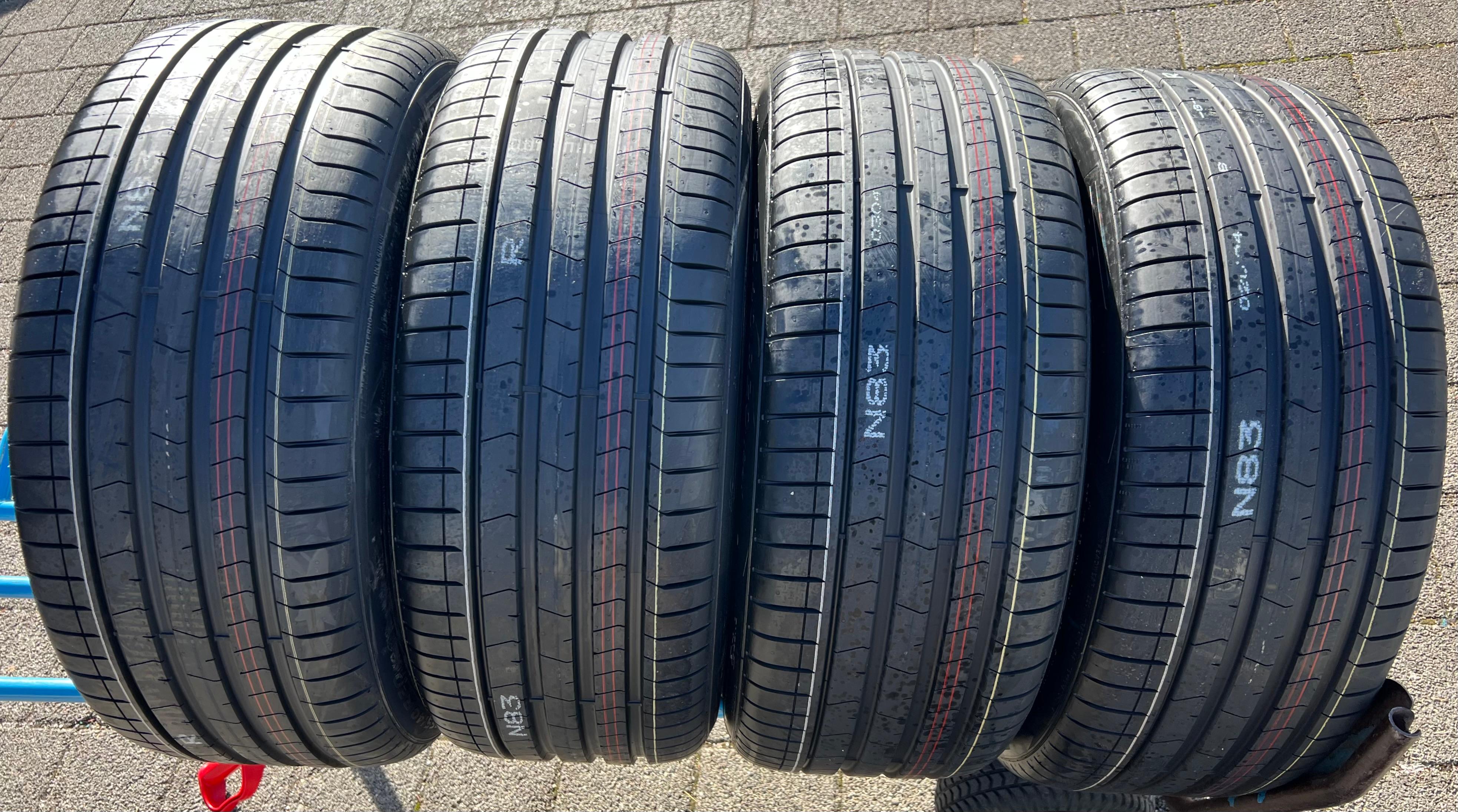 4 ORIGINAL 20" ALU SOMMERRÄDER AUDI A8 4N 4N0601025D 265/40R20 104Y PIRELLI NEU