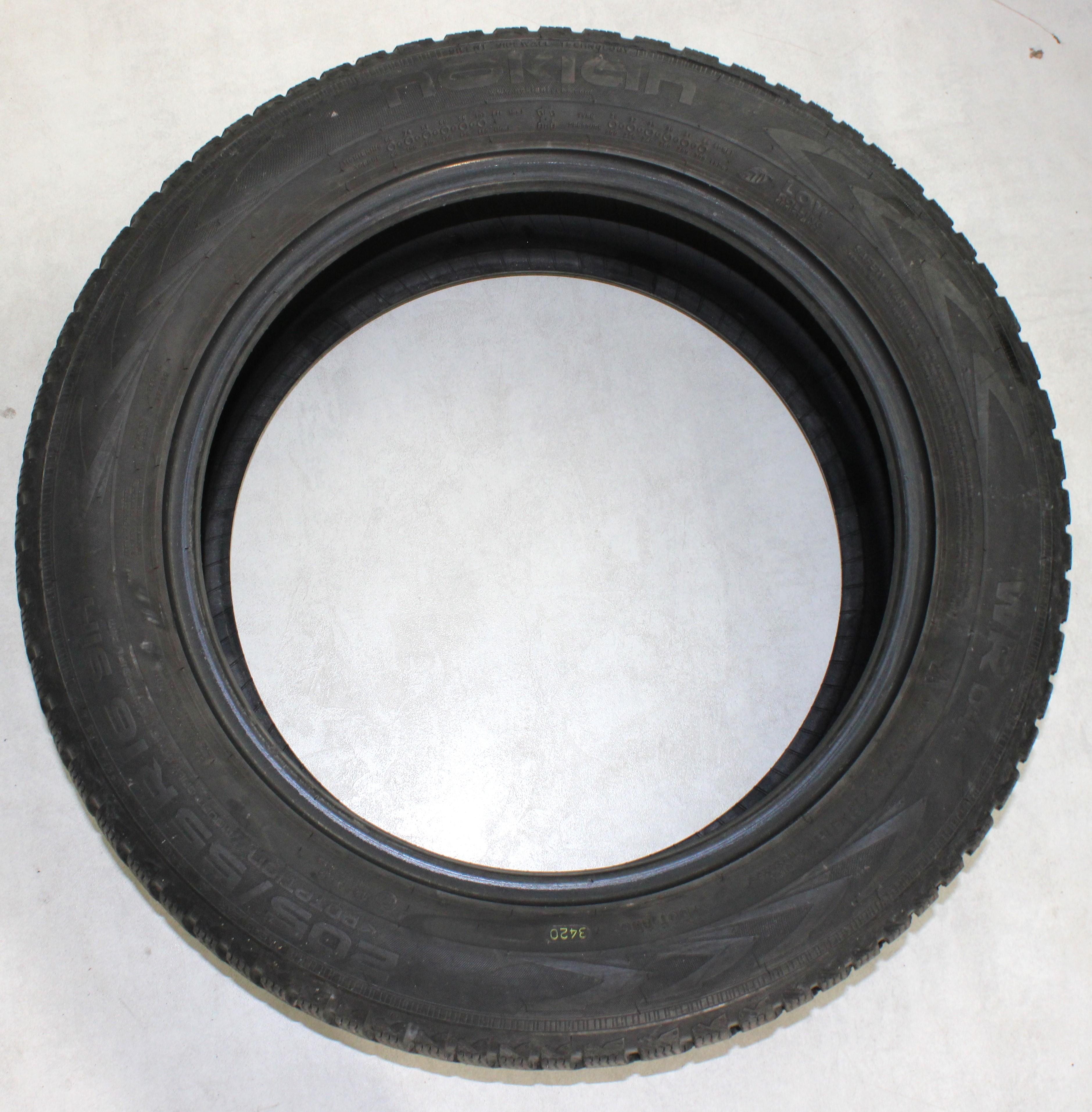 2 x 205/55R16 91H Winterreifen Nokian WR D4 5,5-6mm 2020