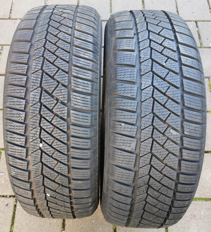 2 x 205/55R17 95H Winterreifen Continental Winter Contact TS830P Runflat 7,5-8mm 2019