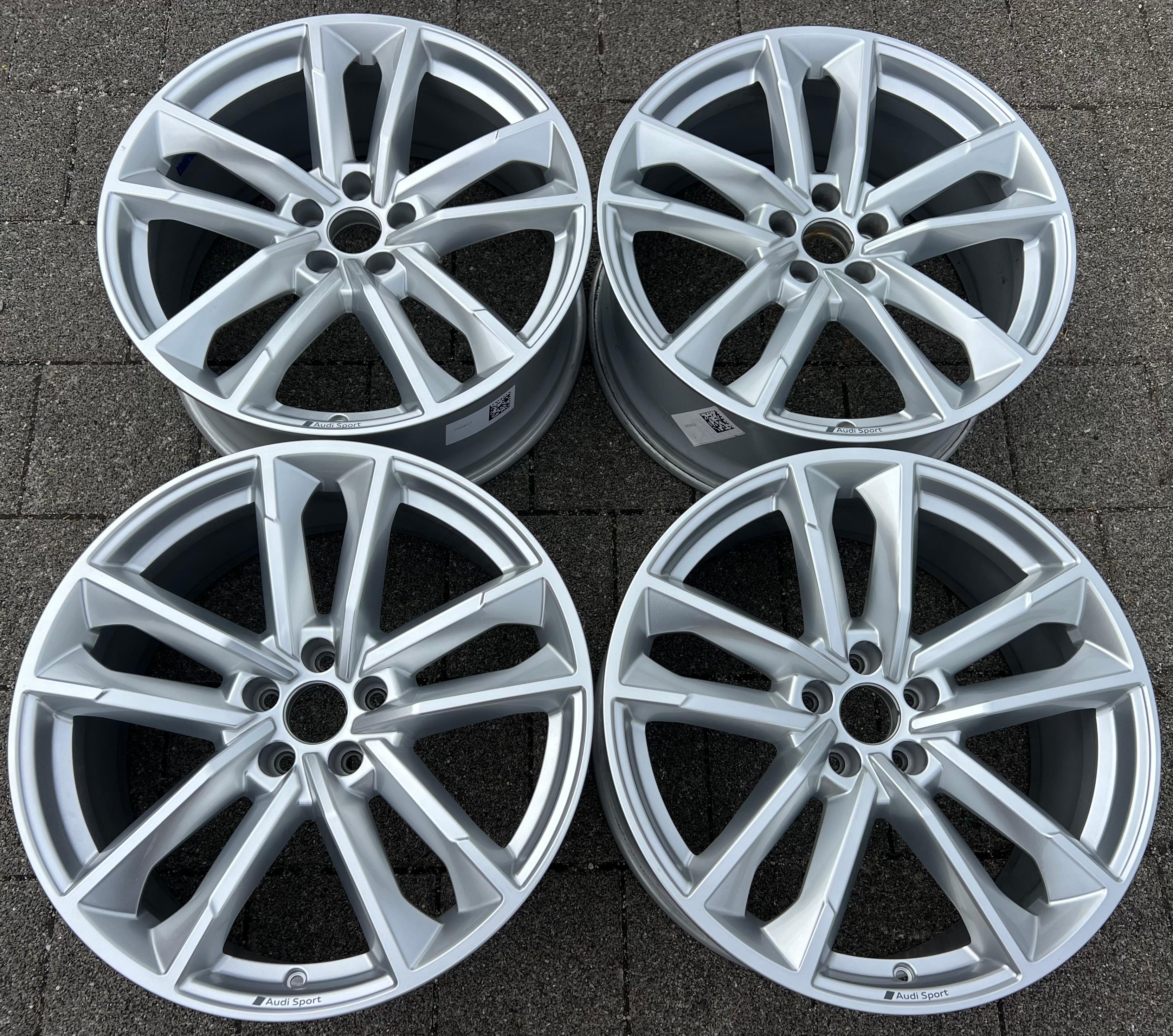4 ORIGINAL 20" ALUFELGEN AUDI A7 S7 4K 8,5x20 ET30 4K8601025M FREIHAUS