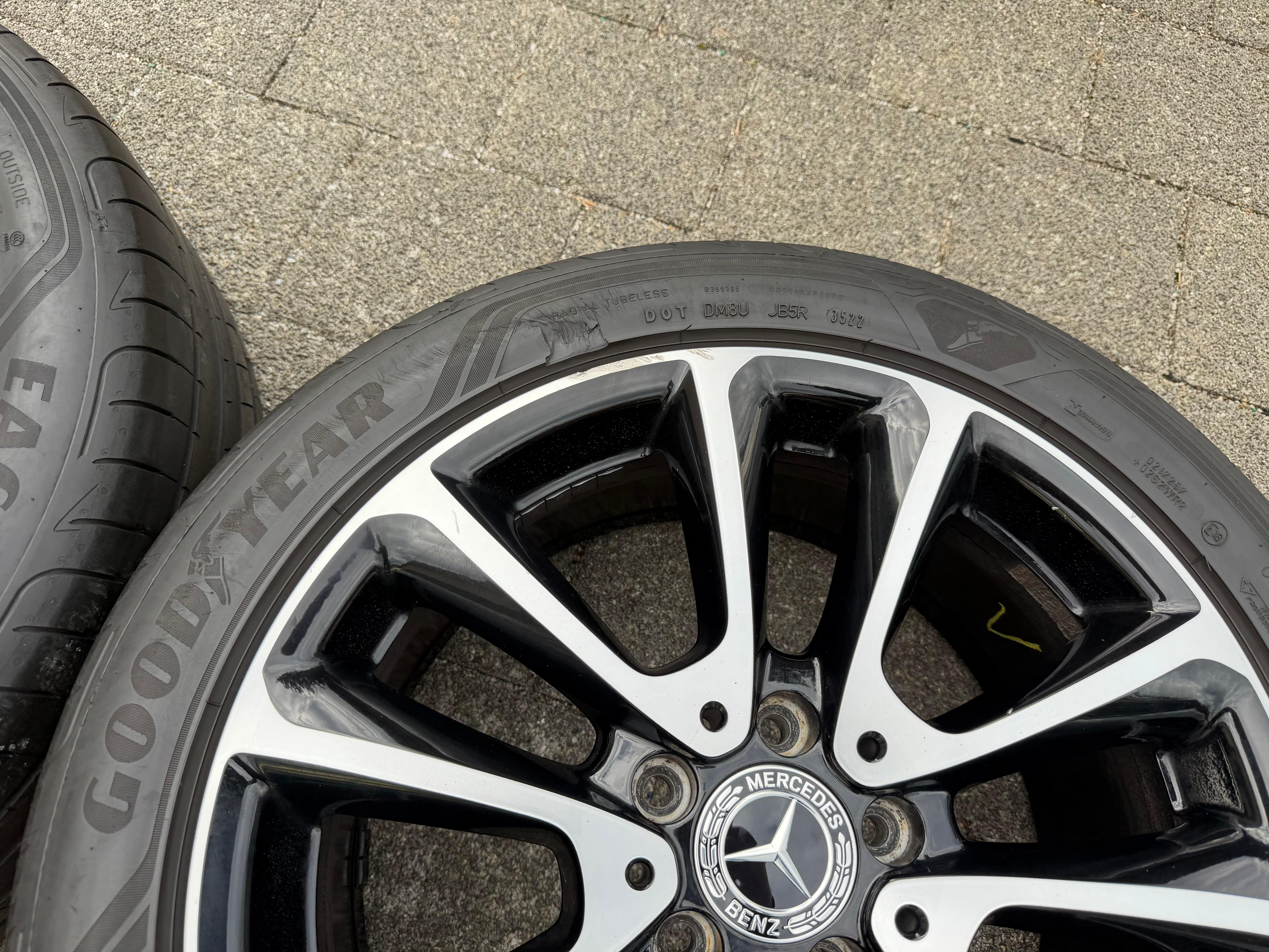4 ORIGINAL 18" ALUFELGEN MERCEDES E-KLASSE W213 A2134011600 8x18 ET43 FREIHAUS