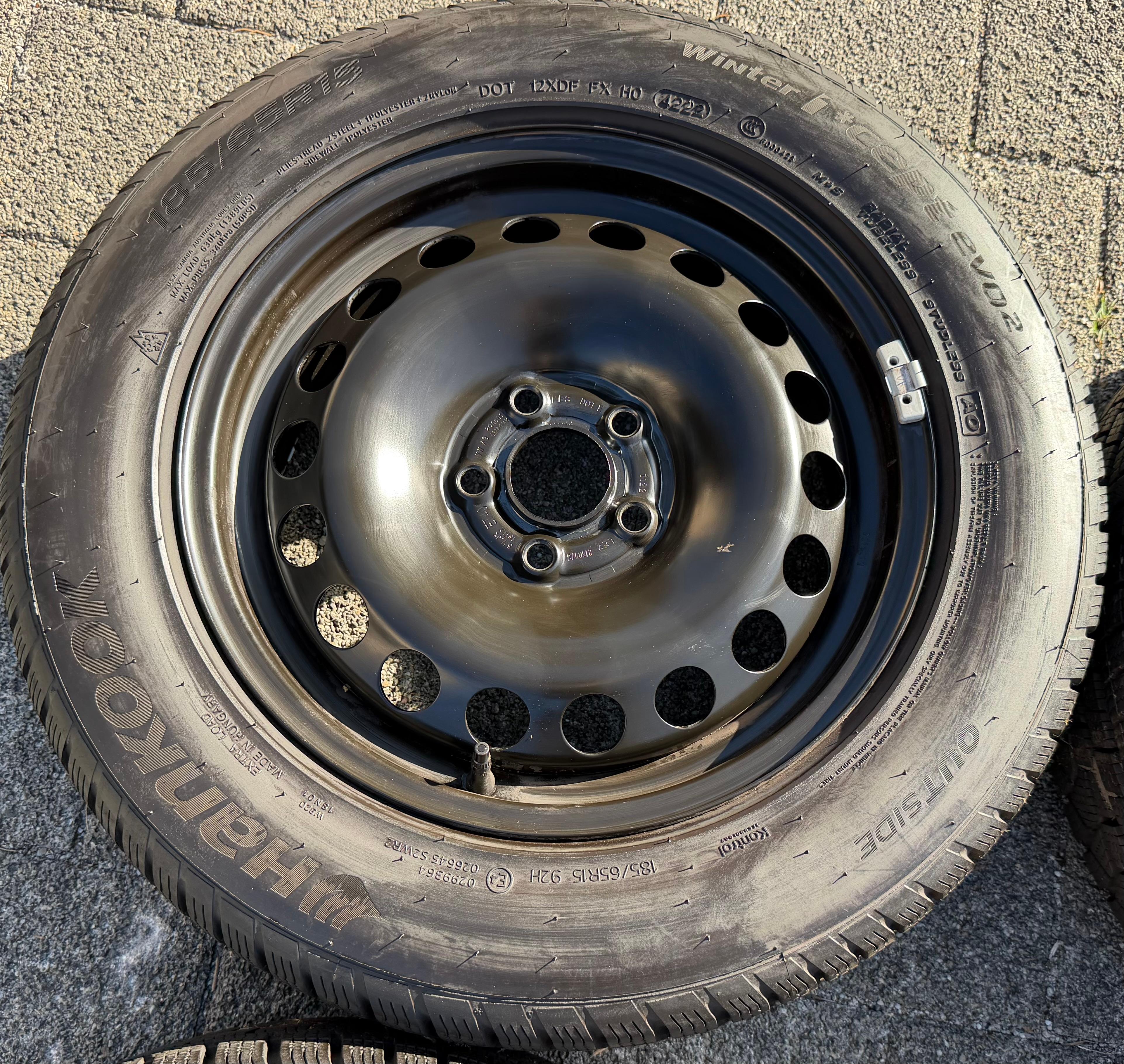4 WINTERRÄDER AUDI A1 CITY CARVER GB SEAT IBIZA ARONA KJ VW POLO AW 2G 185/65R15 92T