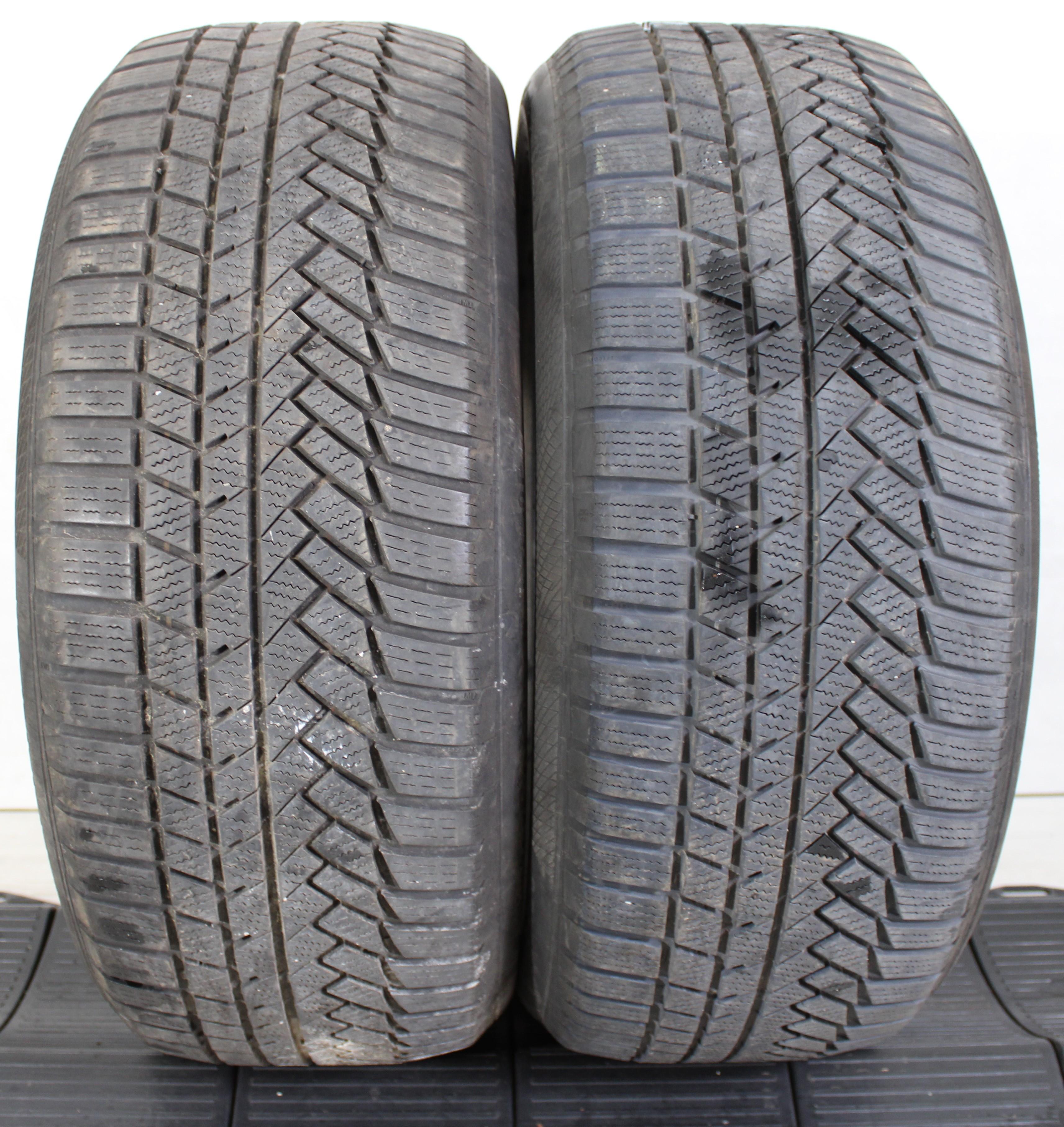 2 x 255/50R20 109H Winterreifen Continental Winter Contact TS850P 1x6mm/1x7-7,5mm 2018/2020 AO