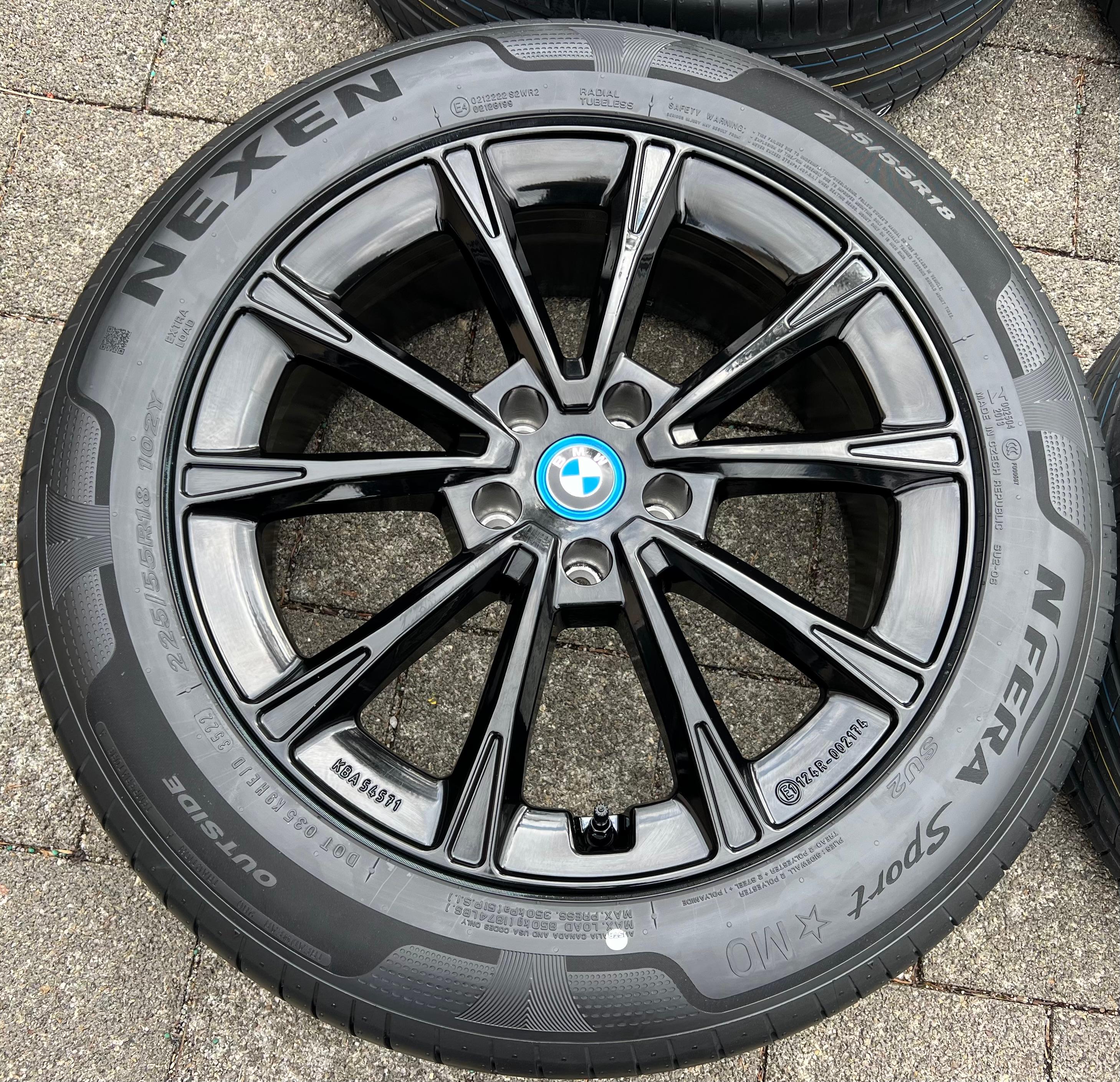 4 ALUMINIUM 18" ZOMERWIELEN BMW 5 SERIE G60 G61 225/55R18 102Y RDKS 2022 GRATIS VERZENDING