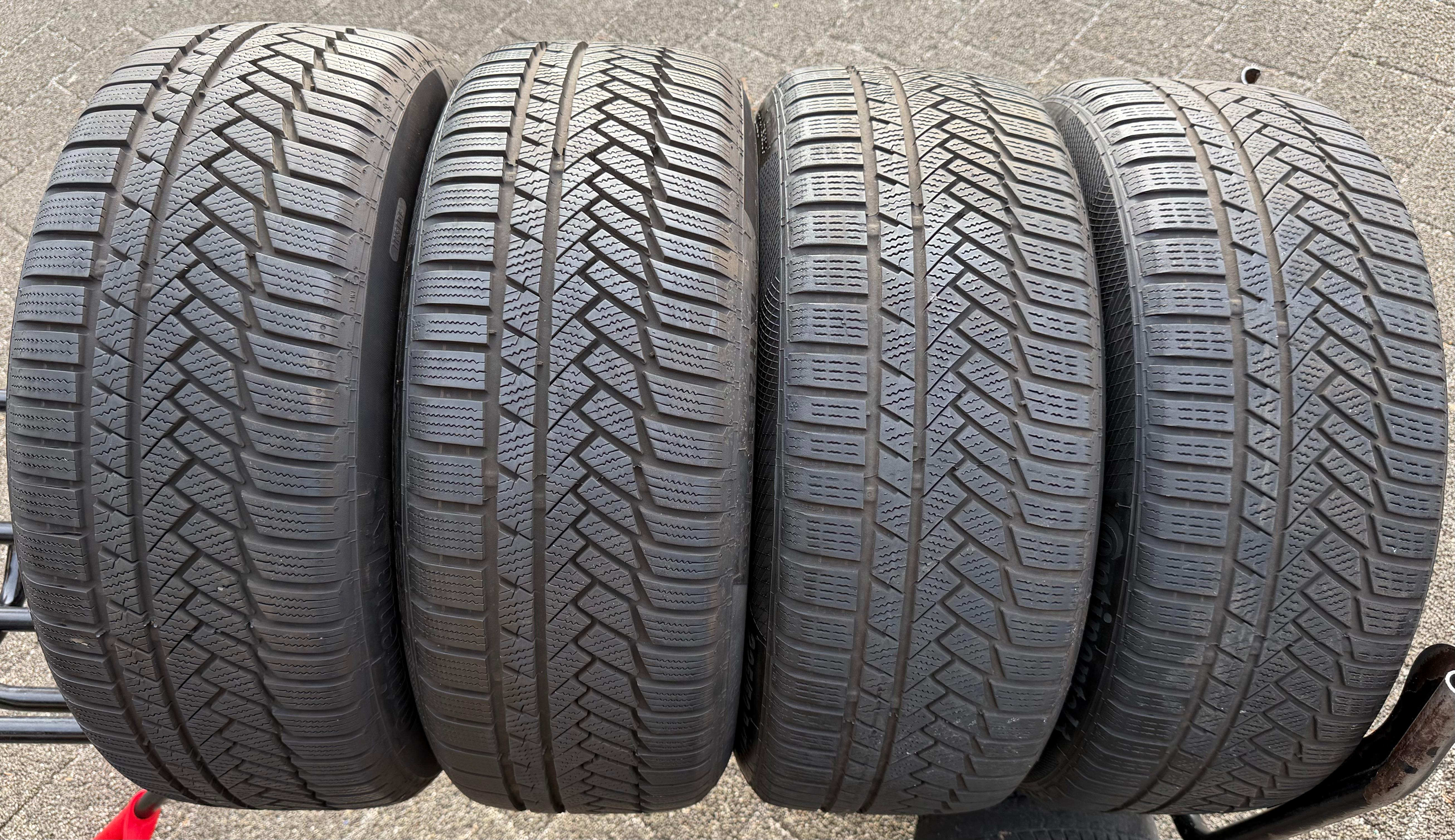 4 RUEDAS DE INVIERNO DE ALEACIÓN ORIGINALES DE 17" PARA AUDI A5 F5 8W 225/50R17 98H 8W0601025AE CONTINENTAL